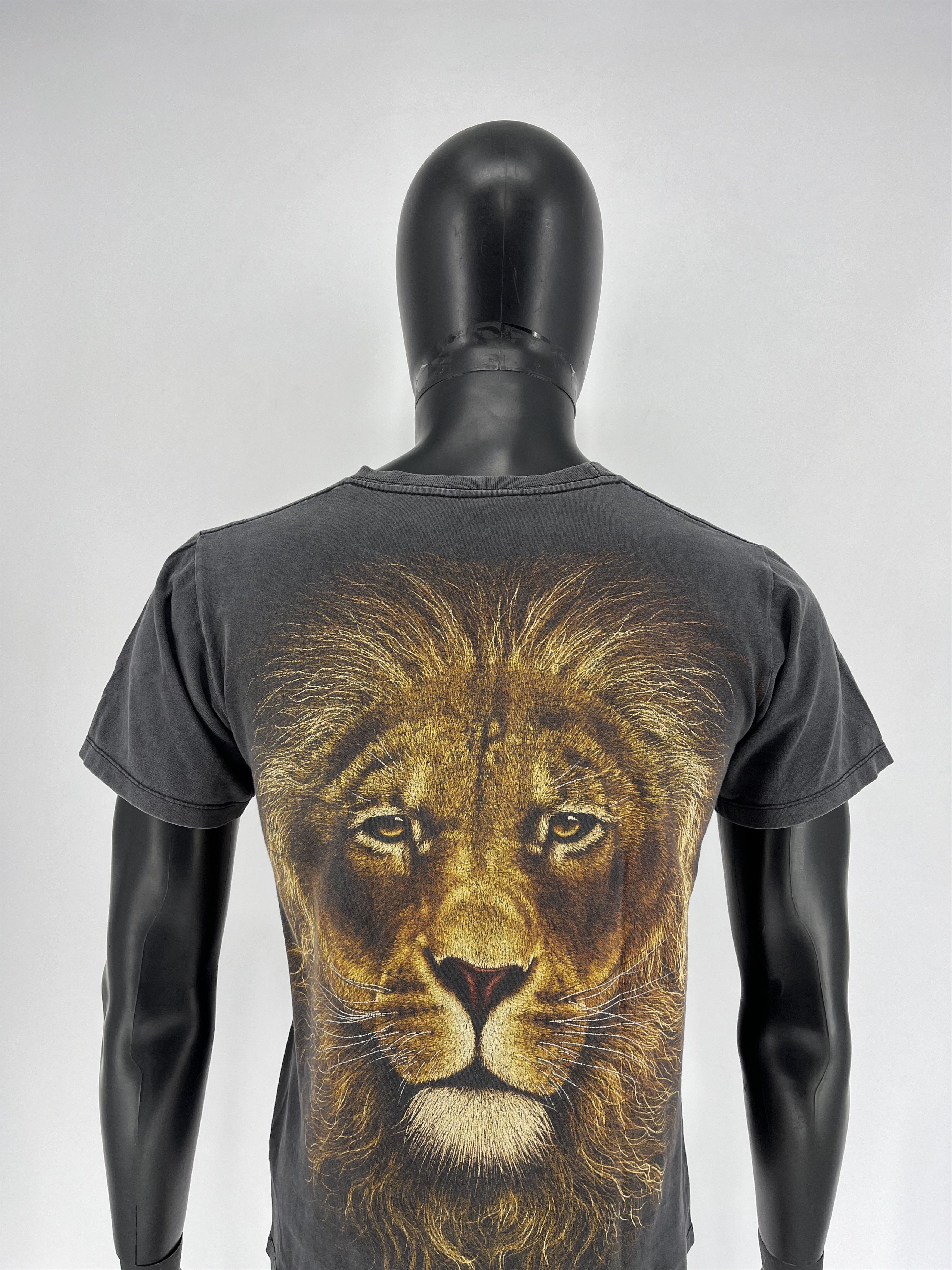 Vintage Vintage Y2K 90s Tiger Face Boxy Graphic Tee Size US S / EU 44-46 / 1 - 10 Thumbnail