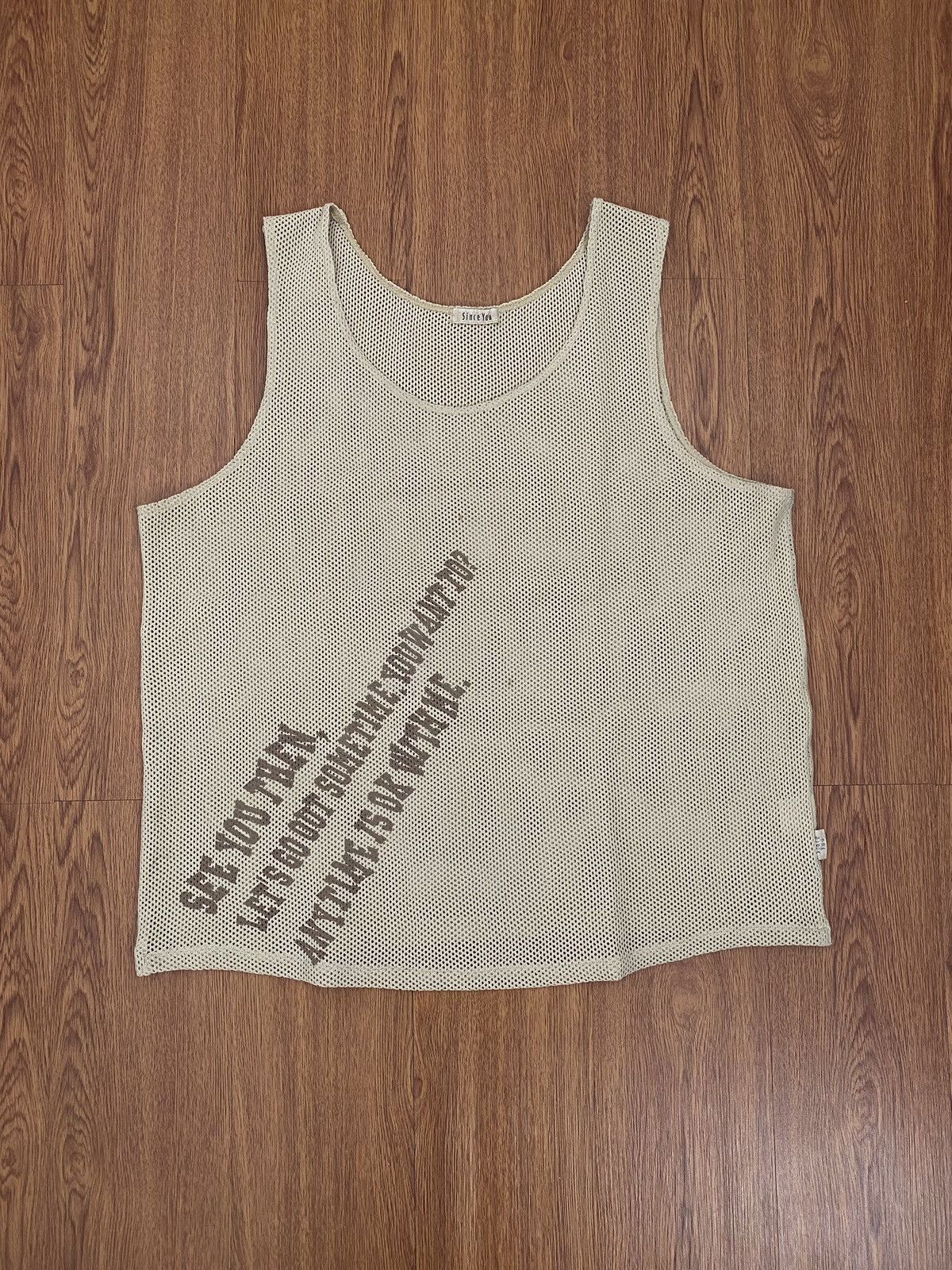 Since you mesh sleeveless