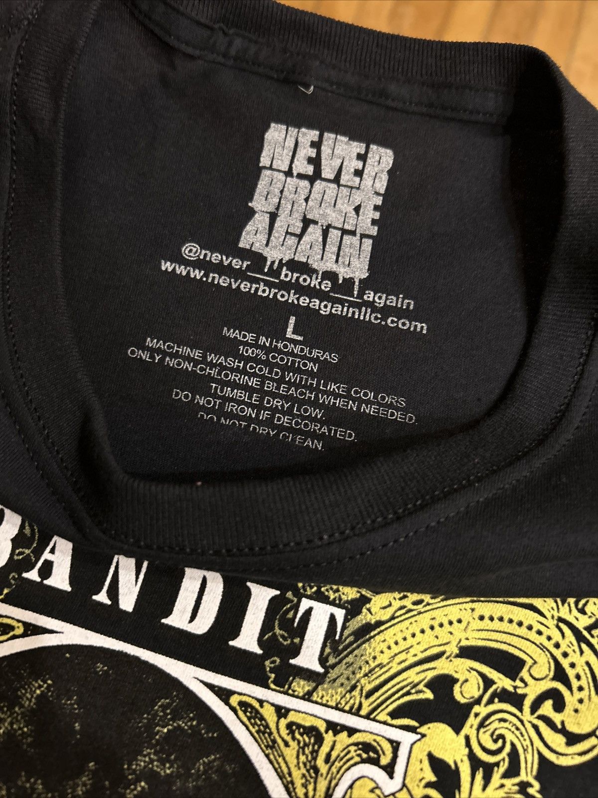 Other Never Broke Again Graphic T-Shirt Size L Size US L / EU 52-54 / 3 - 6 Thumbnail