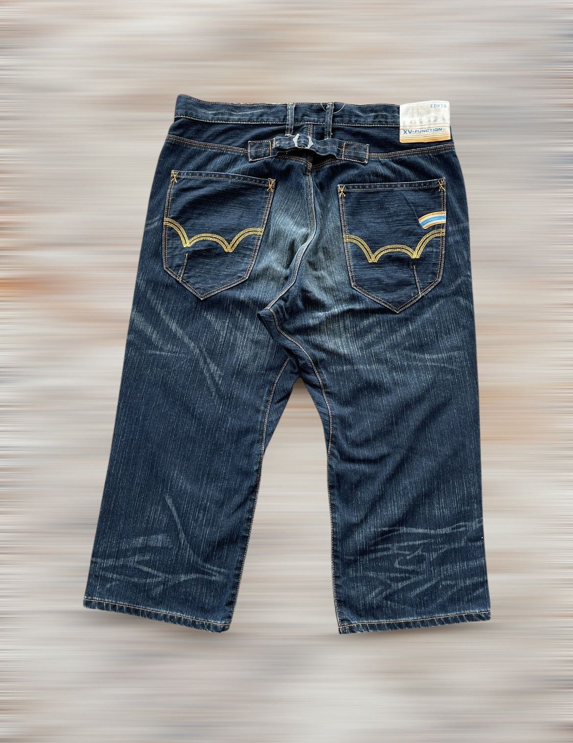 Edwin × If Six Was Nine × Japanese Brand EDWIN XV-FUNCTION THREE QUARTER JEANS Size US 35 - 3 Thumbnail
