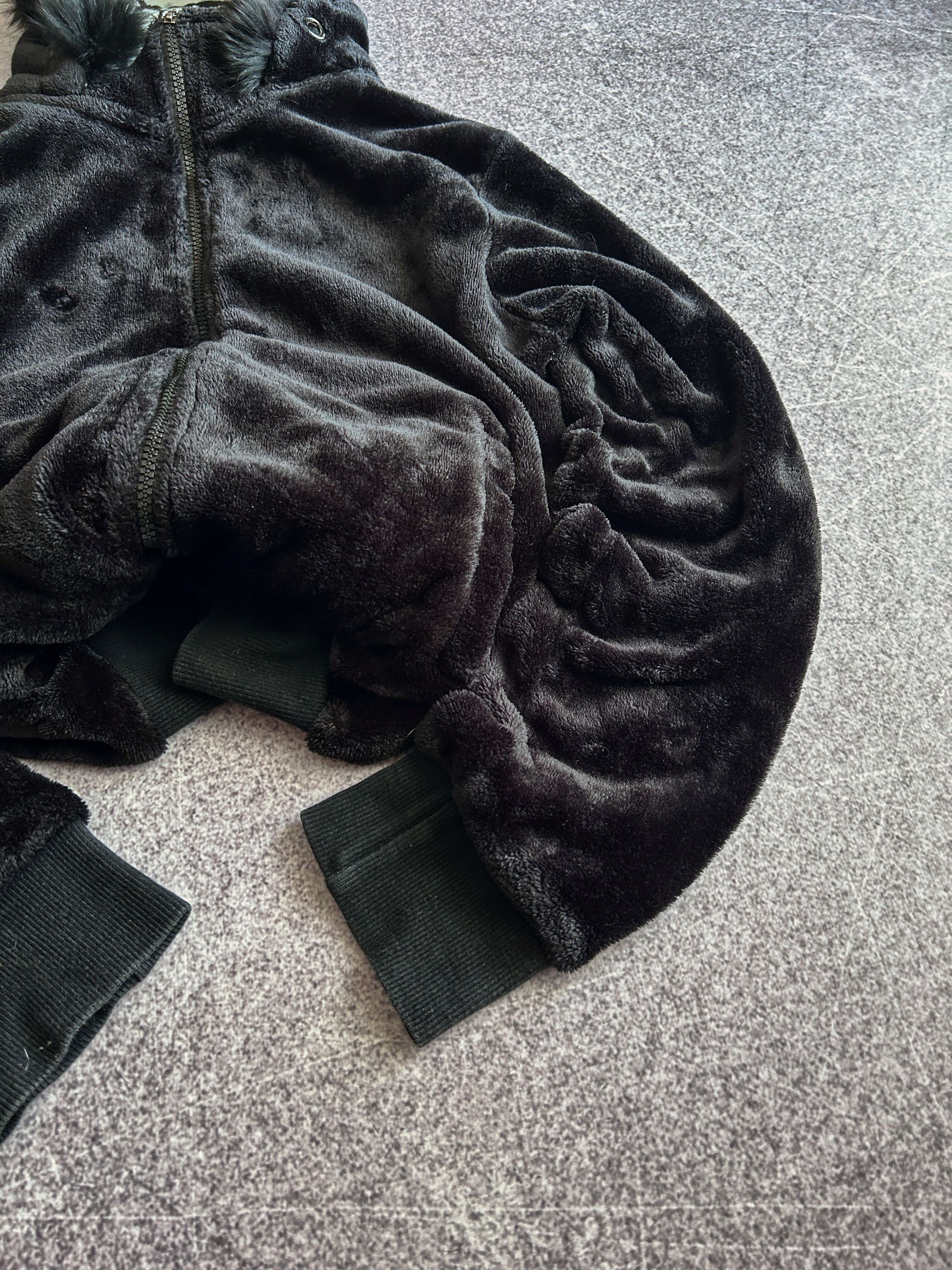Designer VTG Yohji Yamamoto Travis Scott Style Mohair Fur Hoodie 90s Size US M / EU 48-50 / 2 - 4 Thumbnail