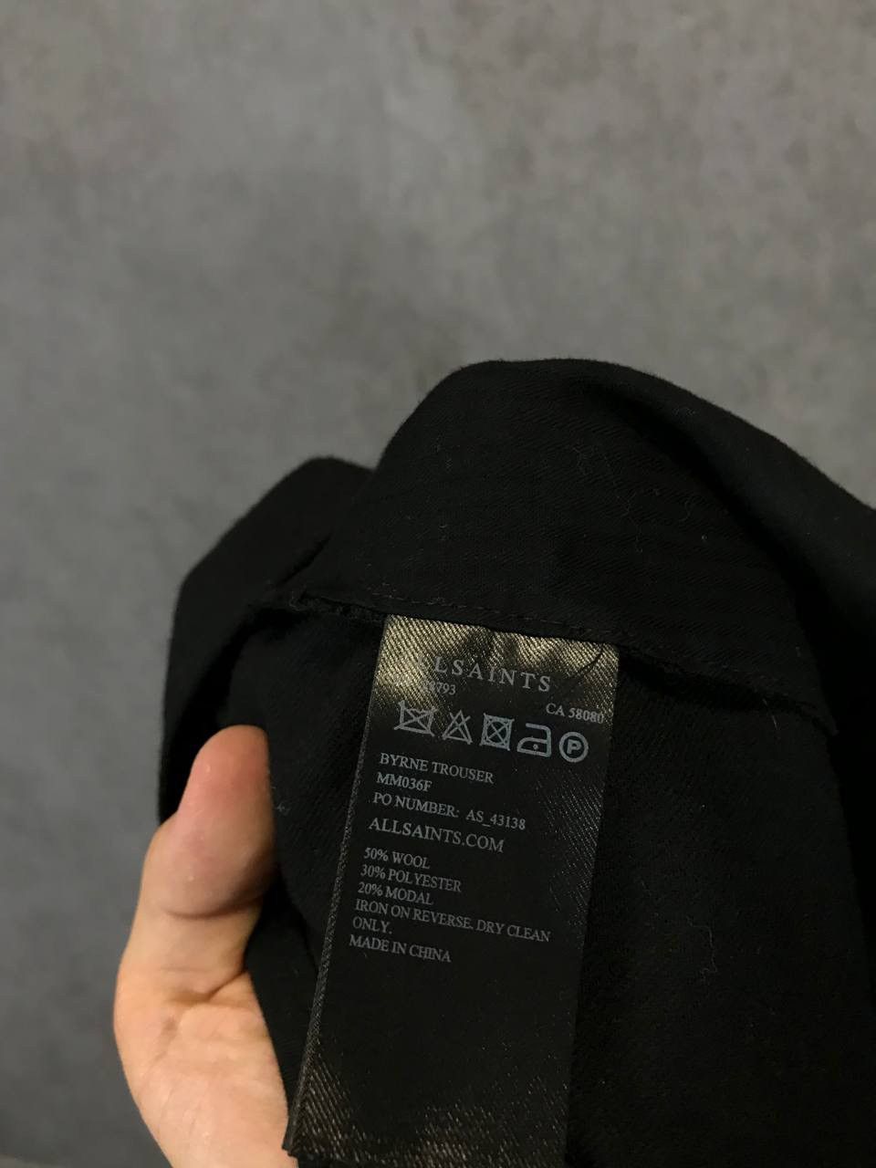 Allsaints Allsaints wool pants Size US 34 / EU 50 - 4 Thumbnail