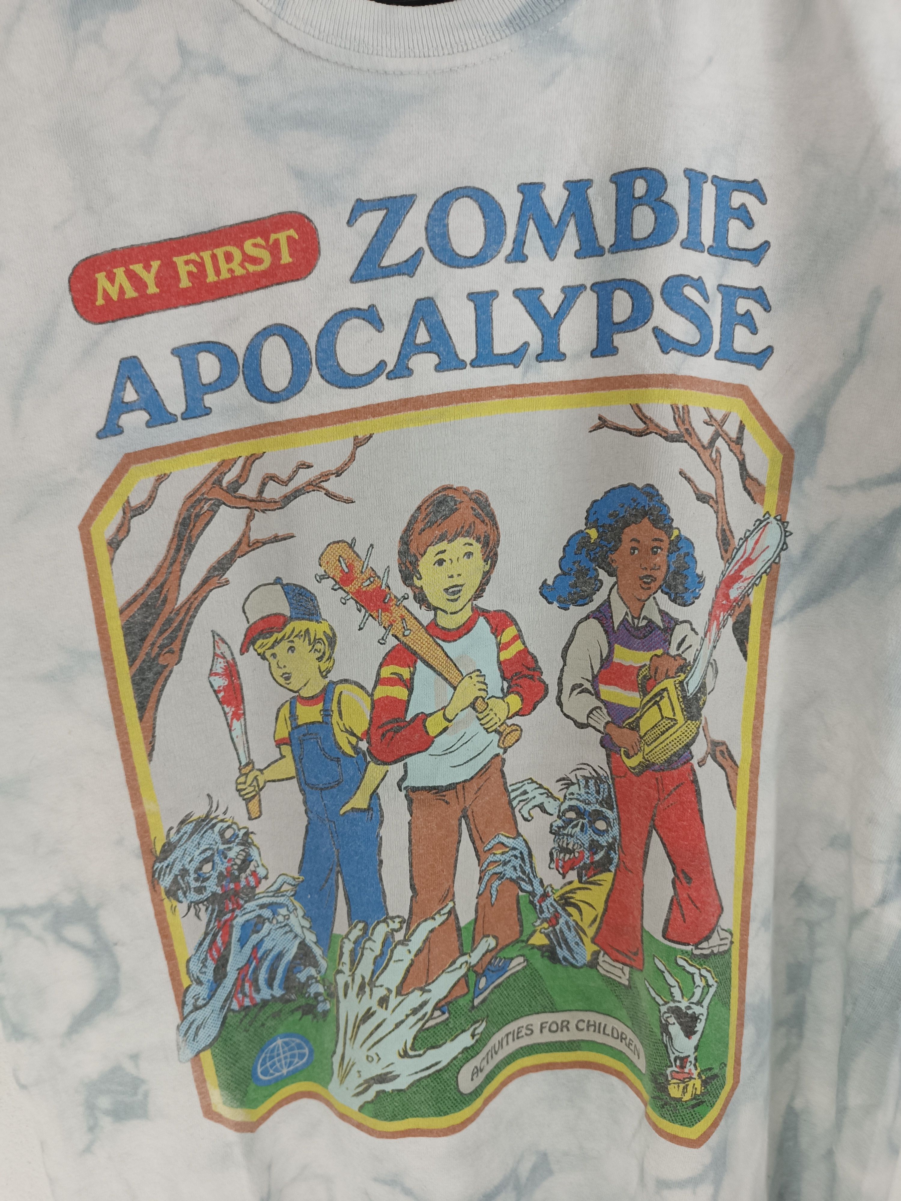 Vintage VINTAGE STEVEN RHODES ZOMBIE APOCALYPSE TIE DYE TEE Size US M / EU 48-50 / 2 - 10 Thumbnail