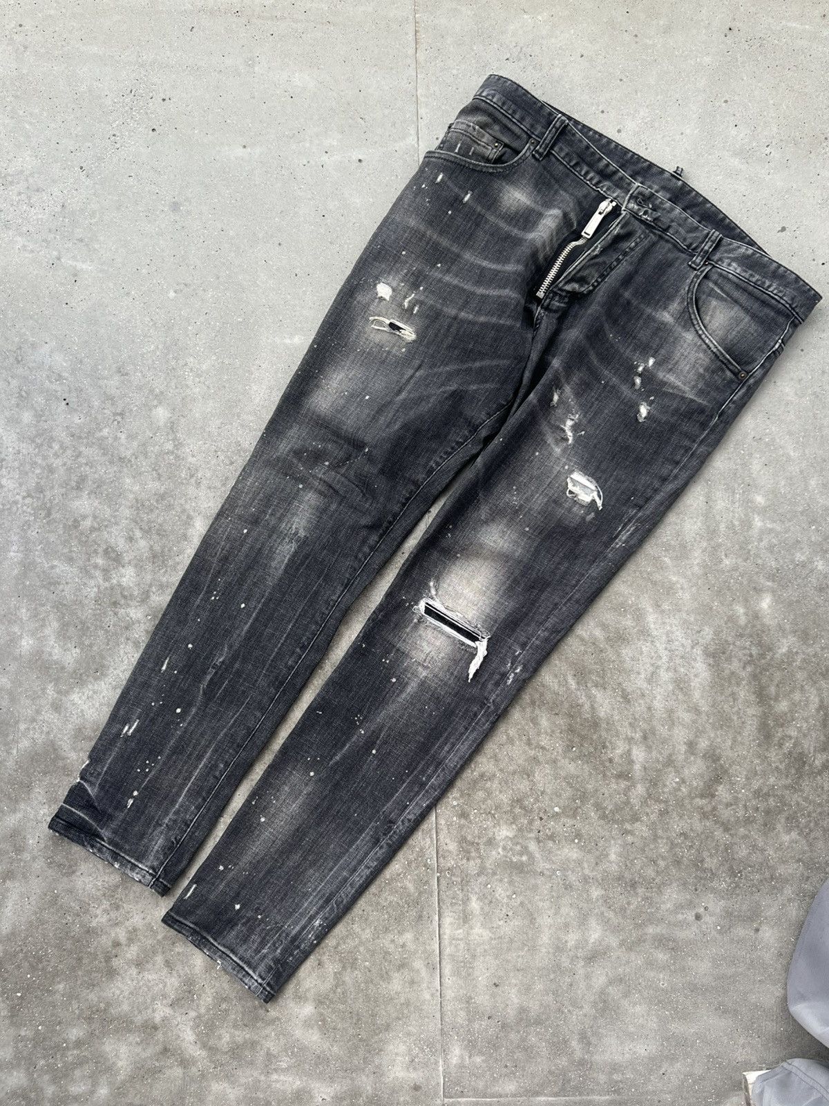 Dsquared2 Dsquared2 DSQ2 designer luxury Skater Jean Denim Pants Size US 33 - 2 Thumbnail