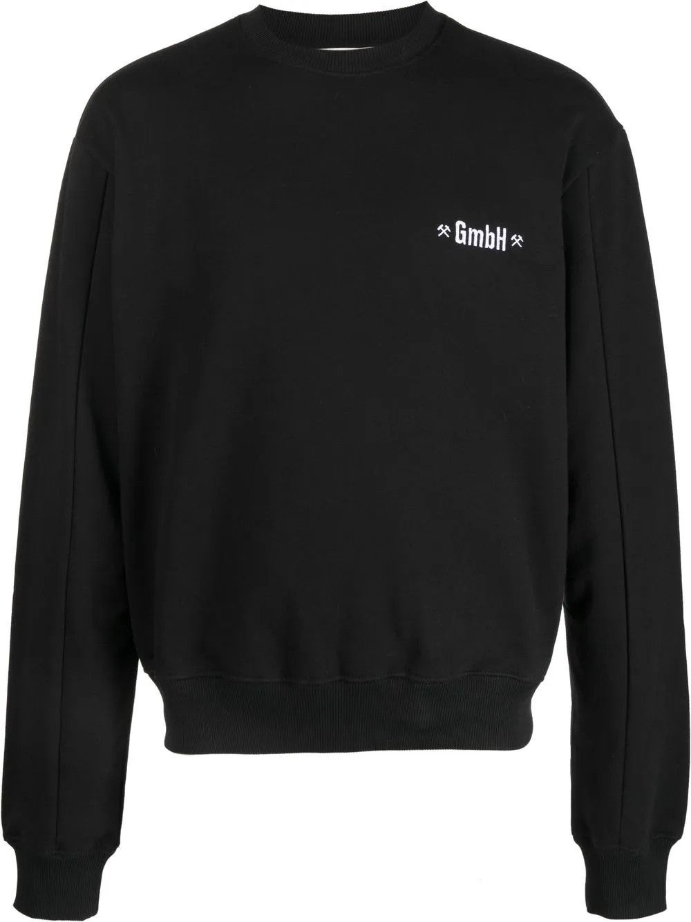 GmbH o1mle0125 Crewneck Jumper Sweatshirt in Black Size US M / EU 48-50 / 2 - 1 Thumbnail