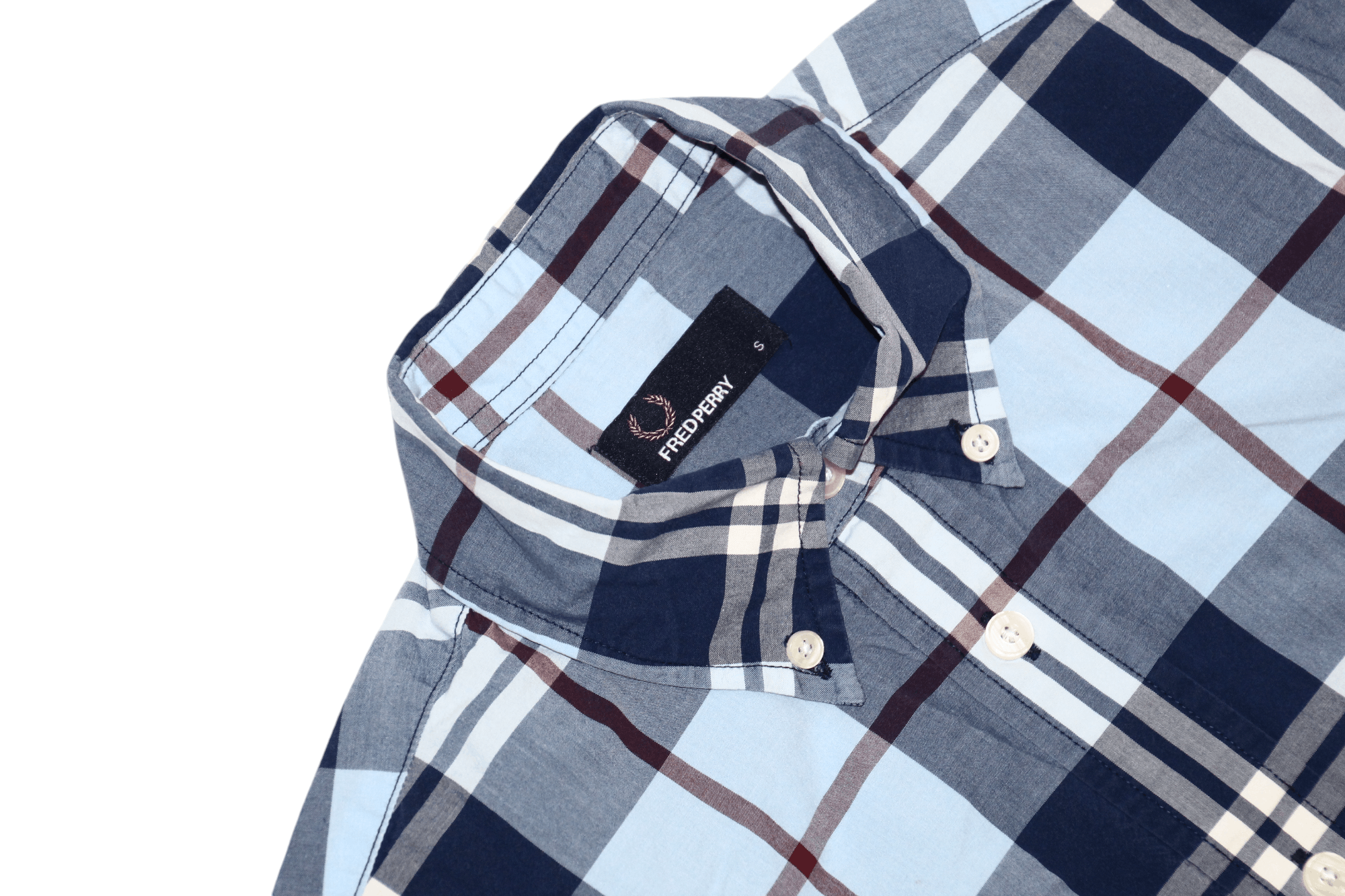 Fred Perry Fred Perry button-down checkered s/s casual shirts Size US S / EU 44-46 / 1 - 3 Thumbnail
