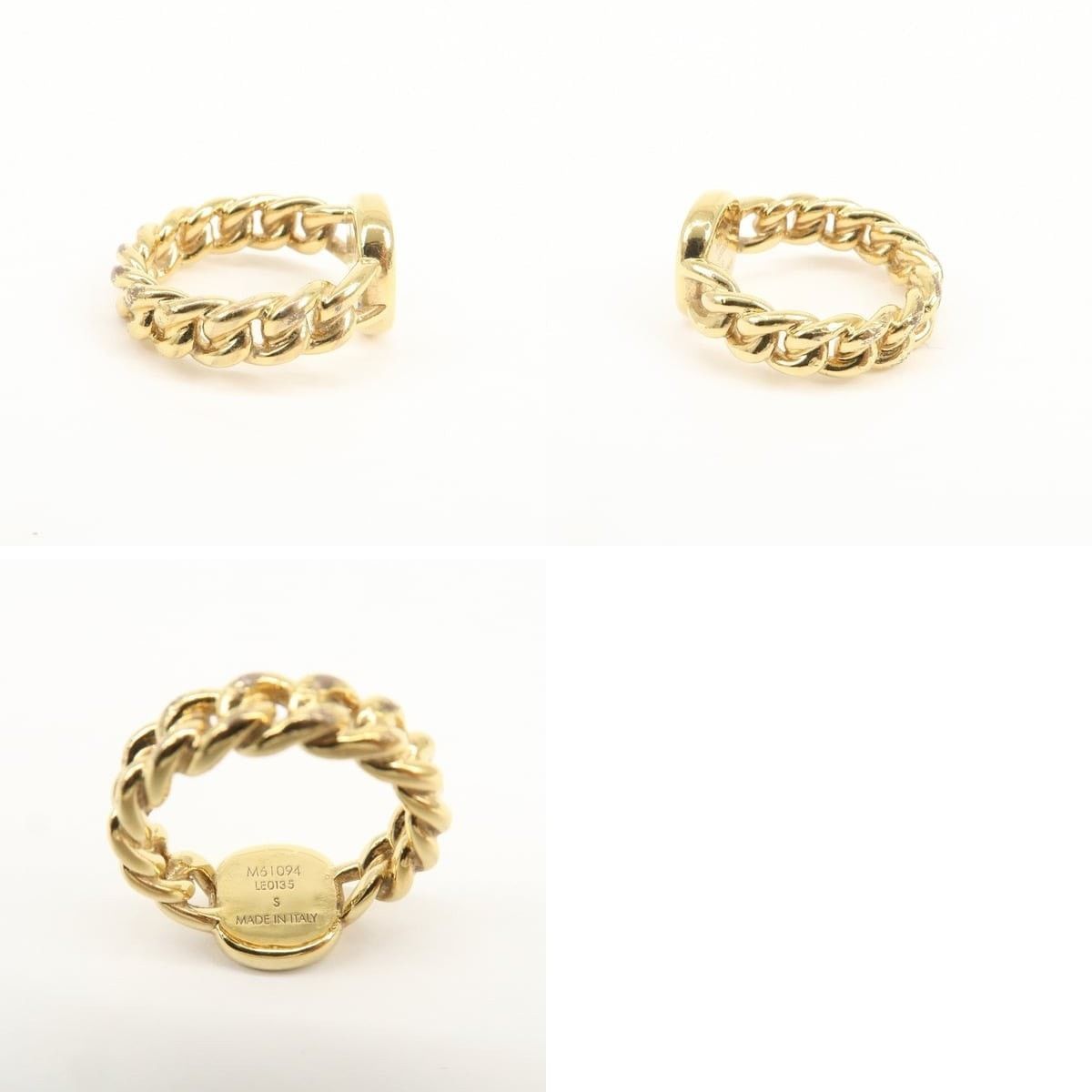 Louis Vuitton Louis Vuitton ID Ring Gold Plated Size ONE SIZE - 4 Thumbnail