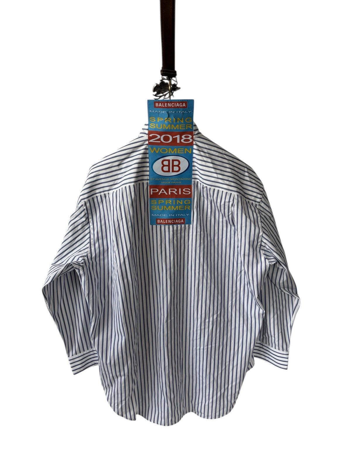 Balenciaga Balenciaga 2018 Oversized Shirt Size XS / US 0-2 / IT 36-38 - 2 Thumbnail