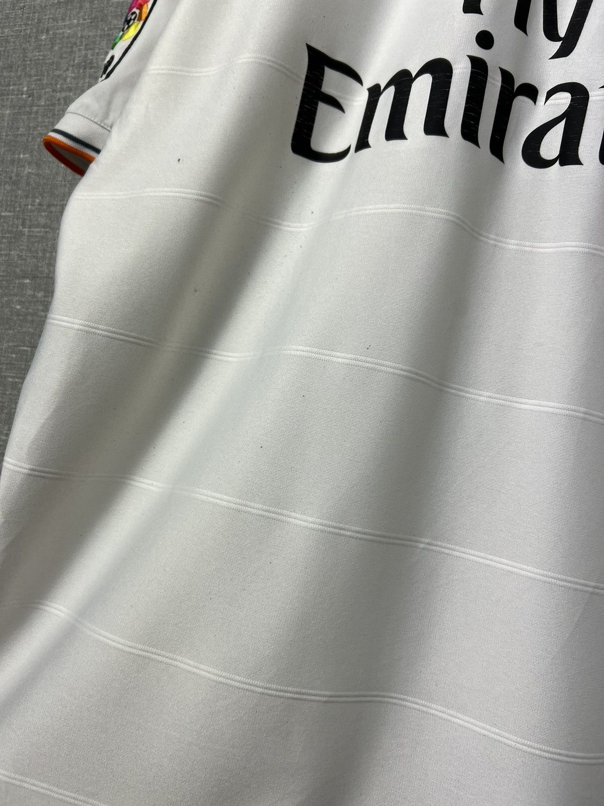 Adidas #9 BENZEMA Real Madrid 2013/14 Adidas Home Jersey Size US XL / EU 56 / 4 - 12 Thumbnail