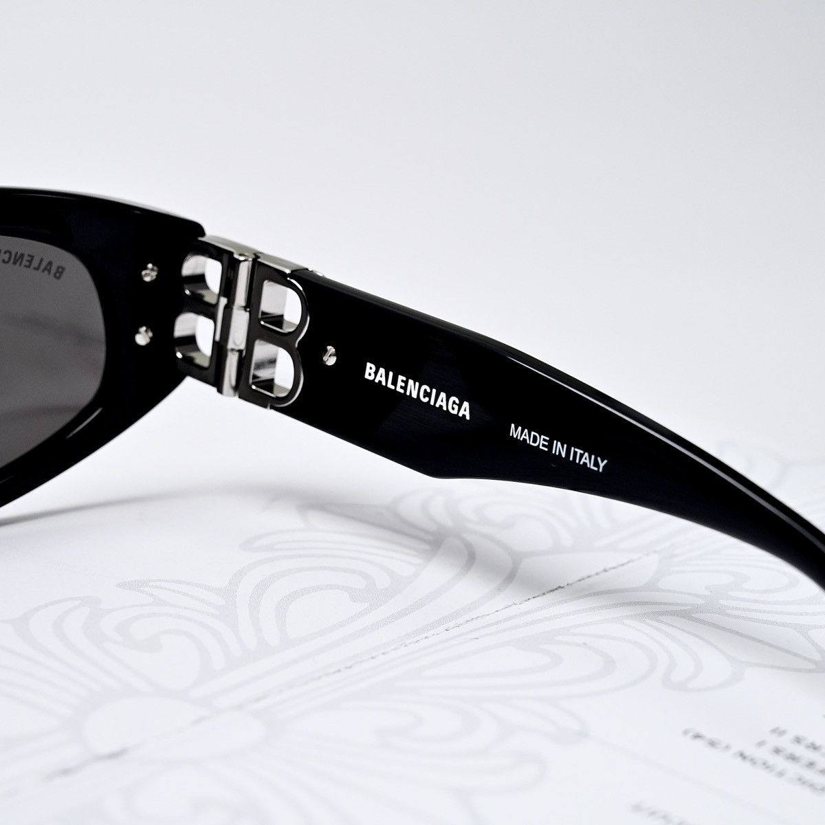 Balenciaga BALENCIAGA BB0095S 018 SUNGLASSES Size ONE SIZE - 6 Thumbnail