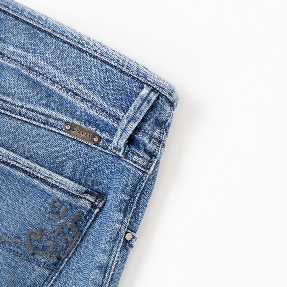 Diesel Diesel Melty Womens Blue Jeans Bootcut Stretch Denim Size 28" / US 6 / IT 42 - 5 Thumbnail
