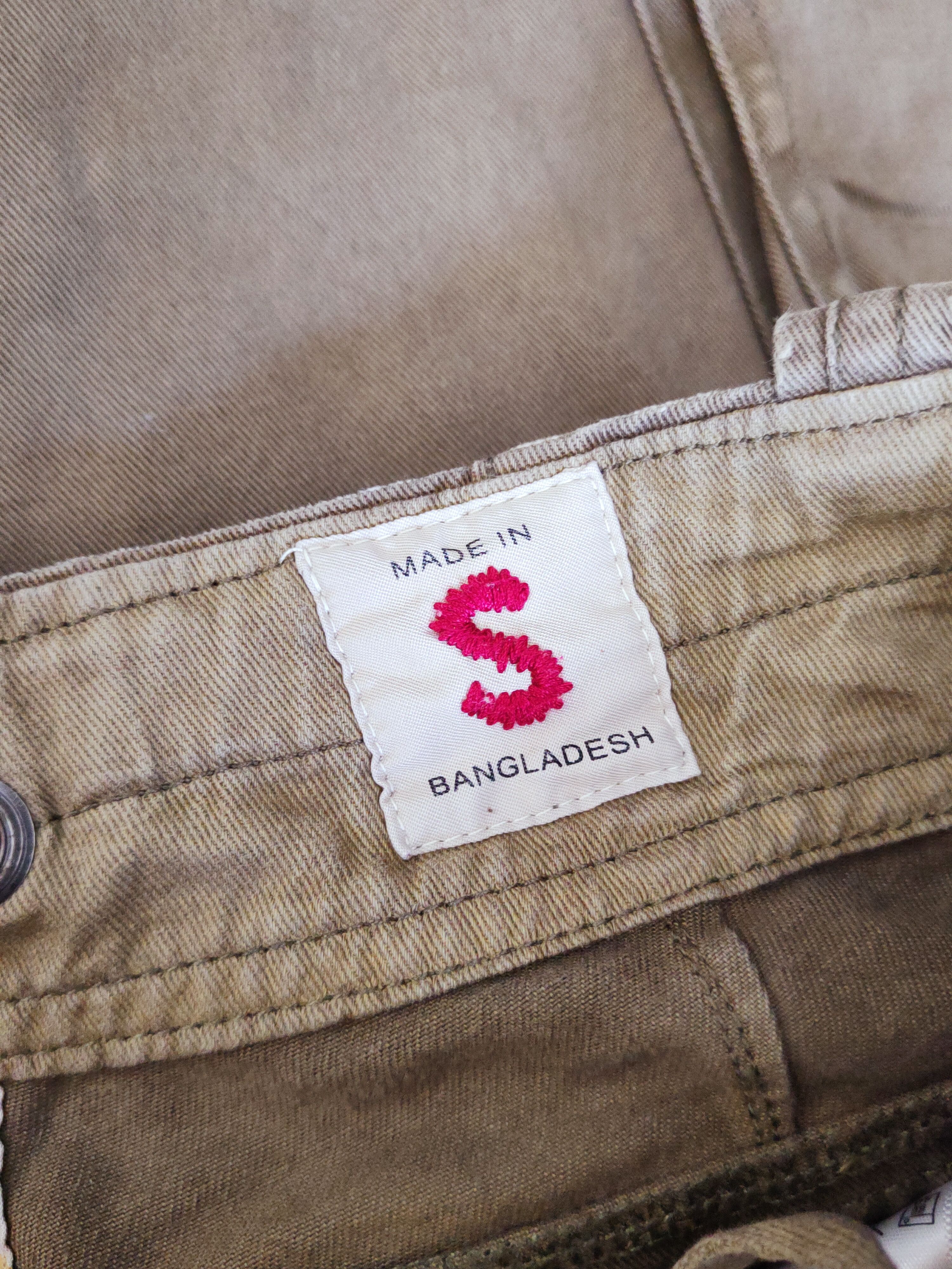 Japanese Brand Alphasophy Classic Olive Faded Multipocket Cargo Pants #W095 Size US 30 / EU 46 - 15 Thumbnail