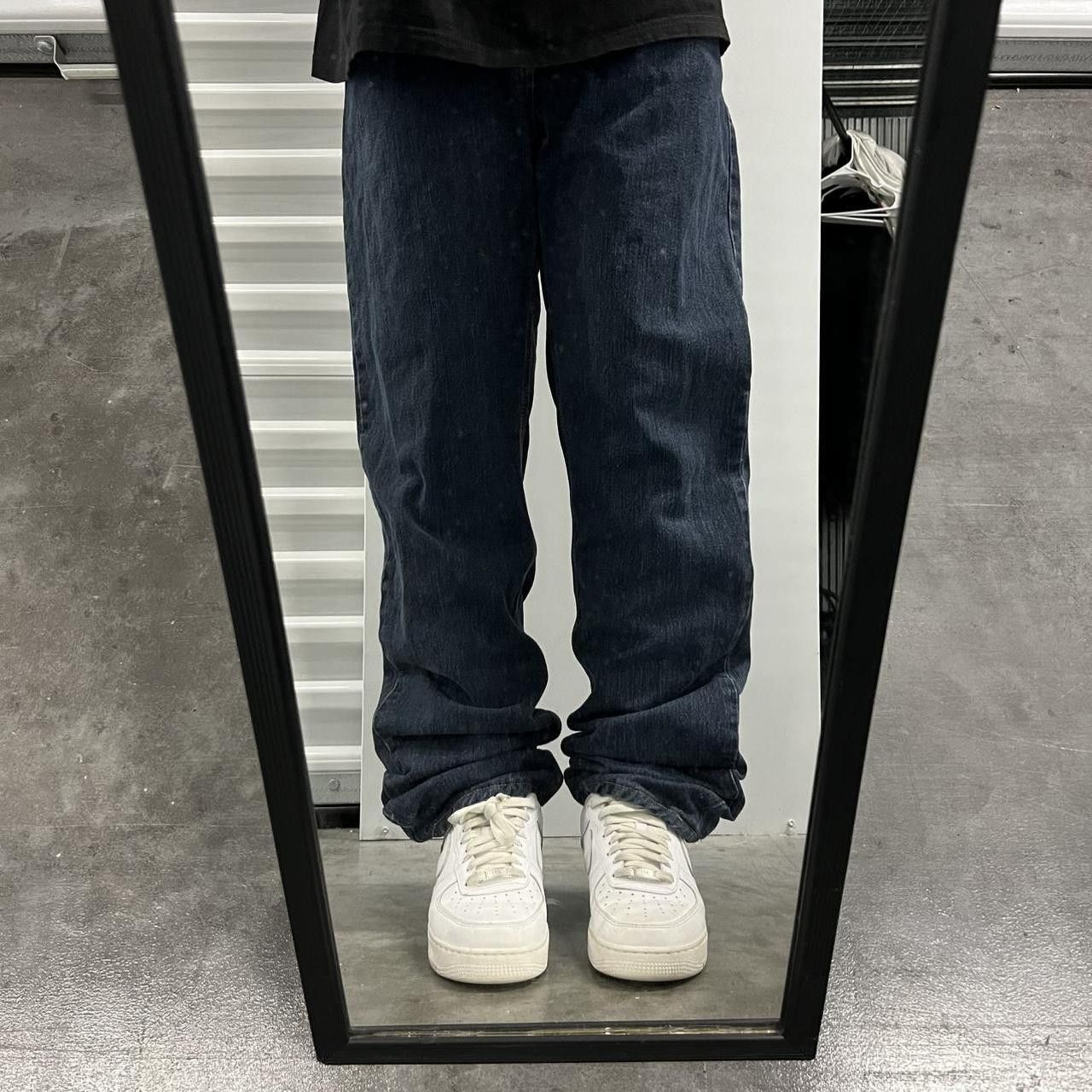 Vintage Vintage Y2K/90s Grunge Dark Wash MadeInUSA Denim Jeans! Size US 34 / EU 50 - 1 Thumbnail