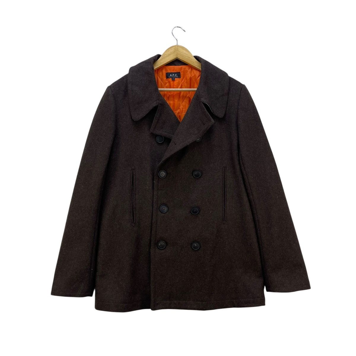 A.P.C. 🔥Vintage APC Peacoot Unisex Jacket Size US M / EU 48-50 / 2 - 1 Thumbnail