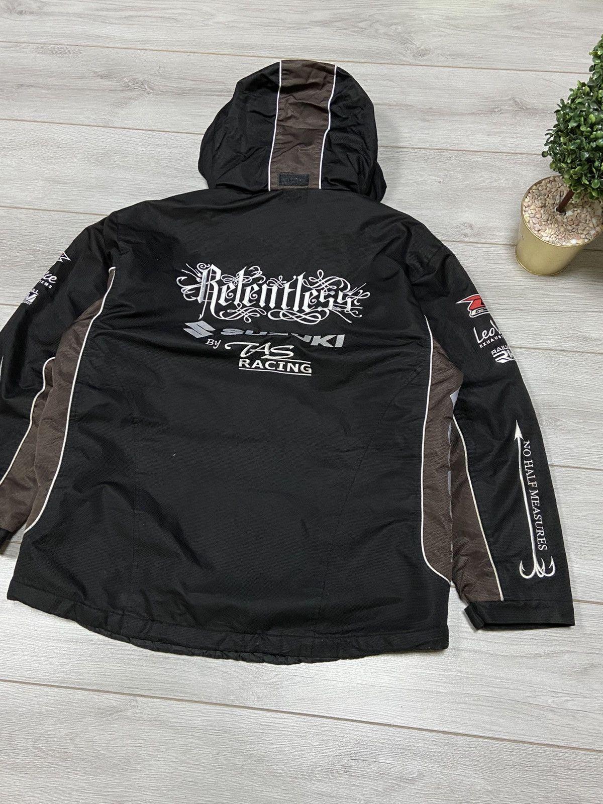 Other Suzuki relentless vintage jacket hooded windbreaker zip Size US XL / EU 56 / 4 - 12 Thumbnail