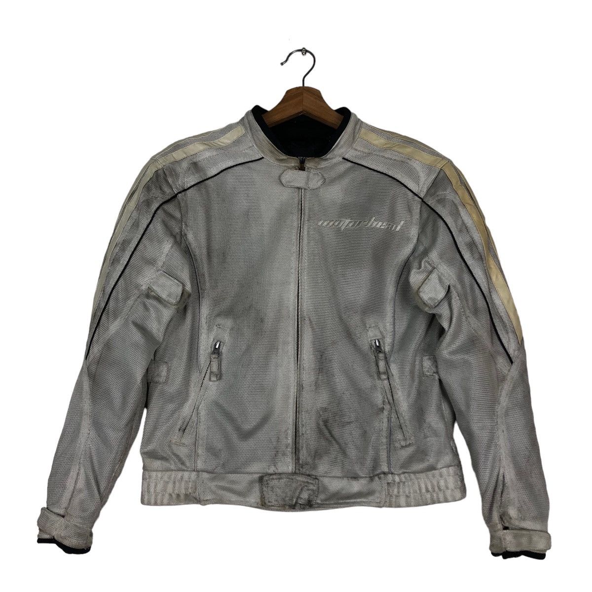Japanese Brand 🔥Vintage Cropped Biker Jacket Motor Head Riders Japan Size US S / EU 44-46 / 1 - 1 Thumbnail