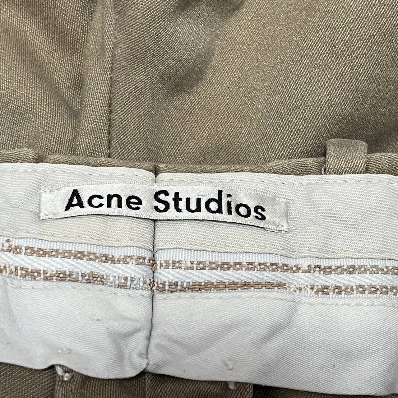 Acne Studios × Vintage Acne Studios Pants Beige Chino Size US 34 / EU 50 - 5 Thumbnail