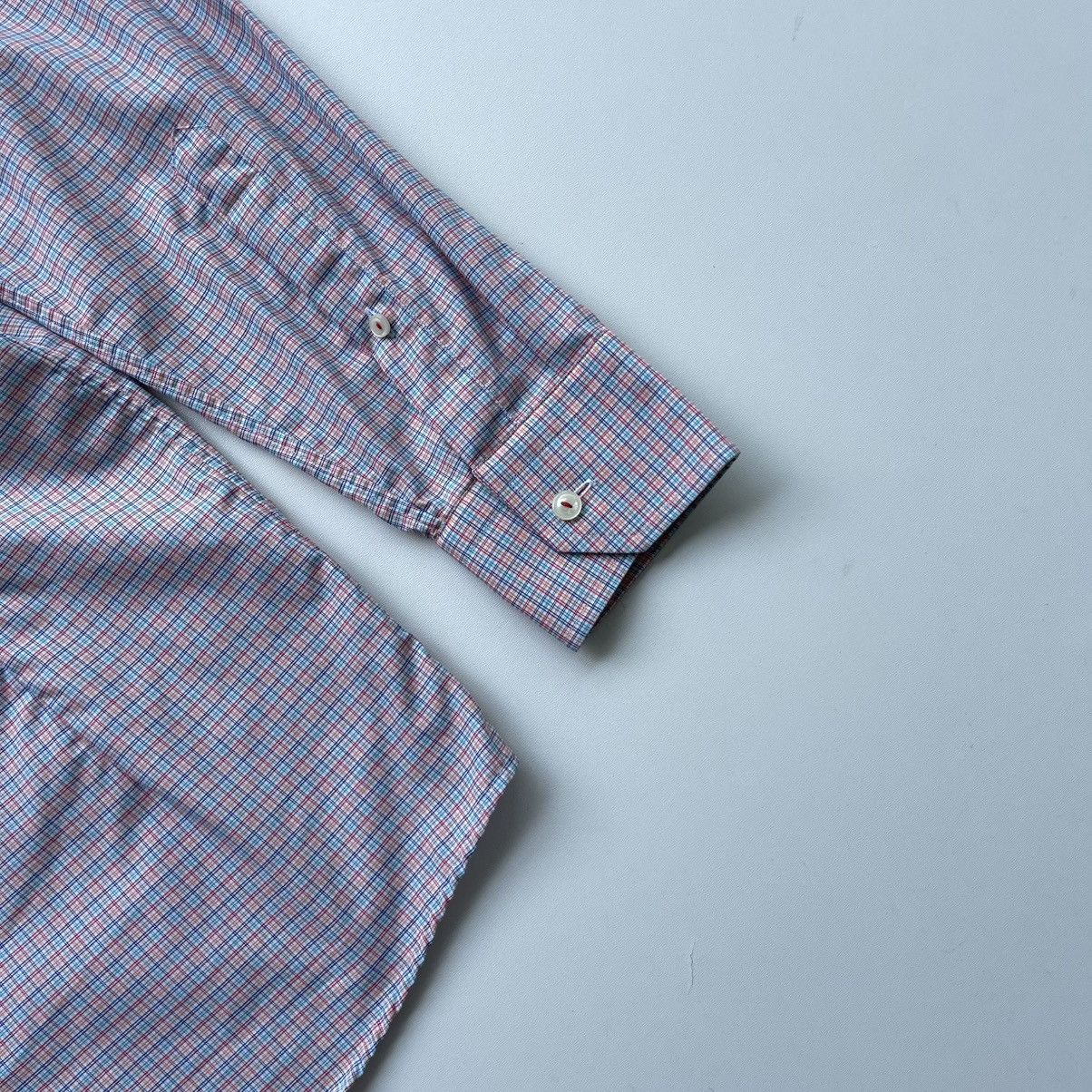 Eton Eton Rwill Cotton Slim Fit Checked Button Ups Shirt Multi Size US L / EU 52-54 / 3 - 6 Thumbnail