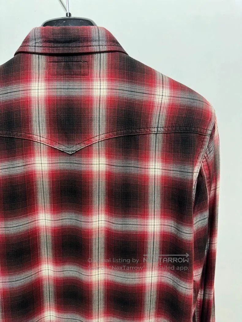 Saint Laurent Paris Saint Laurent 16FW Plaid Button-Up Shirt. Size US S / EU 44-46 / 1 - 4 Thumbnail