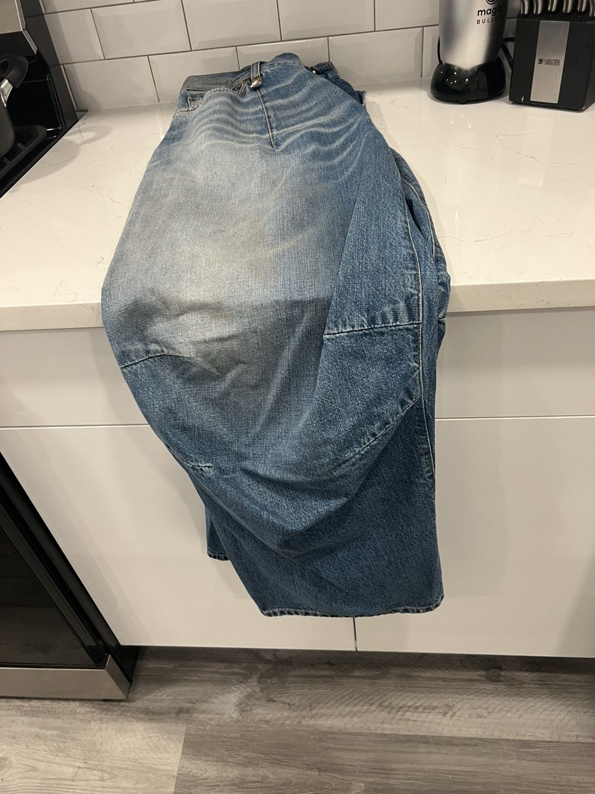 R13 R13 glen denim faded wash Size US 38 / EU 54 - 4 Thumbnail