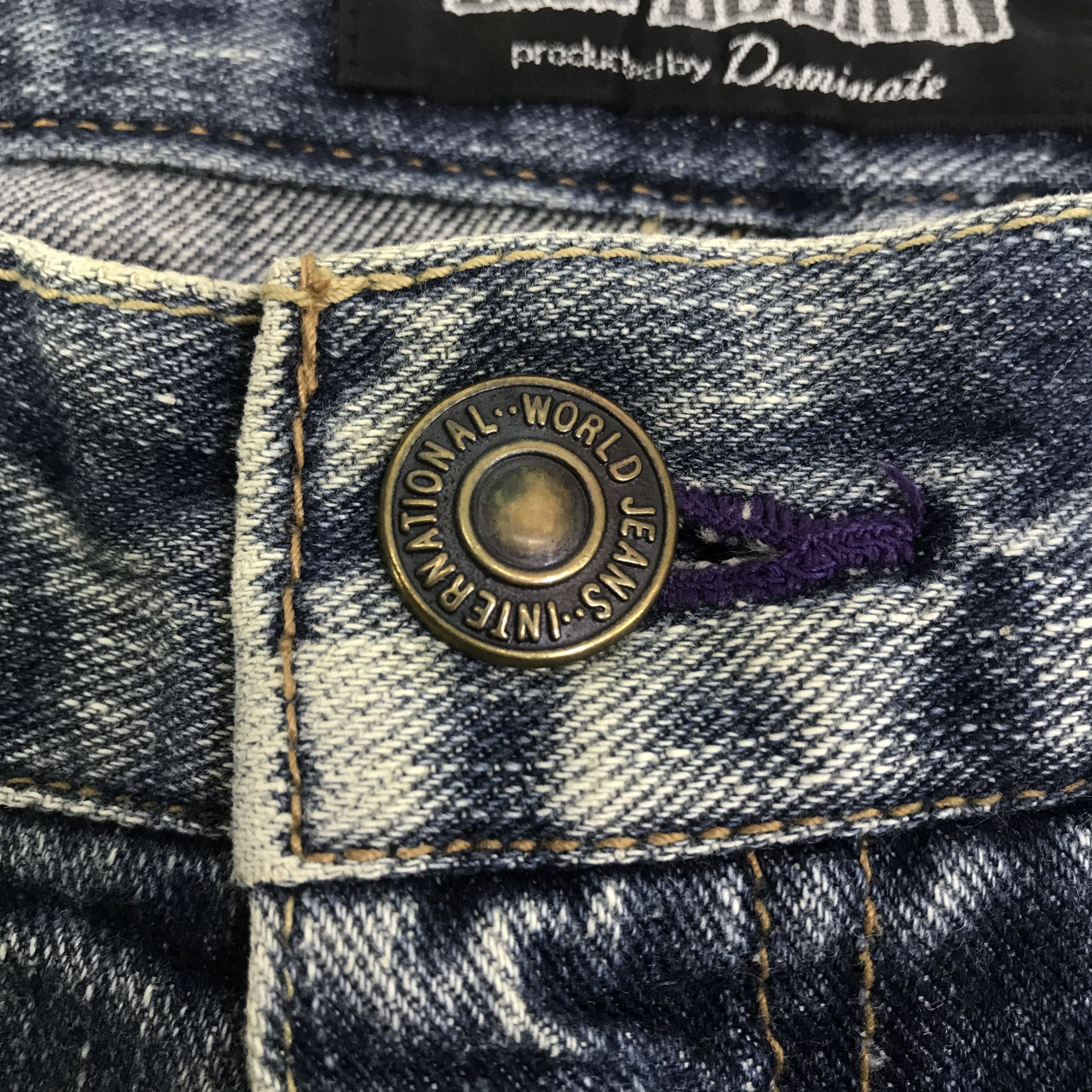 Japanese Brand Vintage japan design Jeans denim pants K130B16 Size US 33 - 12 Thumbnail