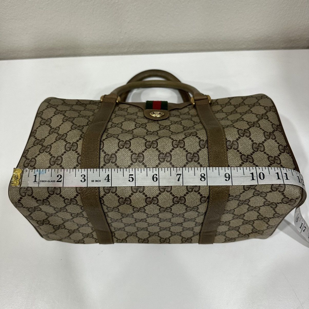 Gucci ‼️LASTDROP‼️ GUCCI VINTAGE GG BOSTON MONOGRAM BAG Size ONE SIZE - 6 Thumbnail
