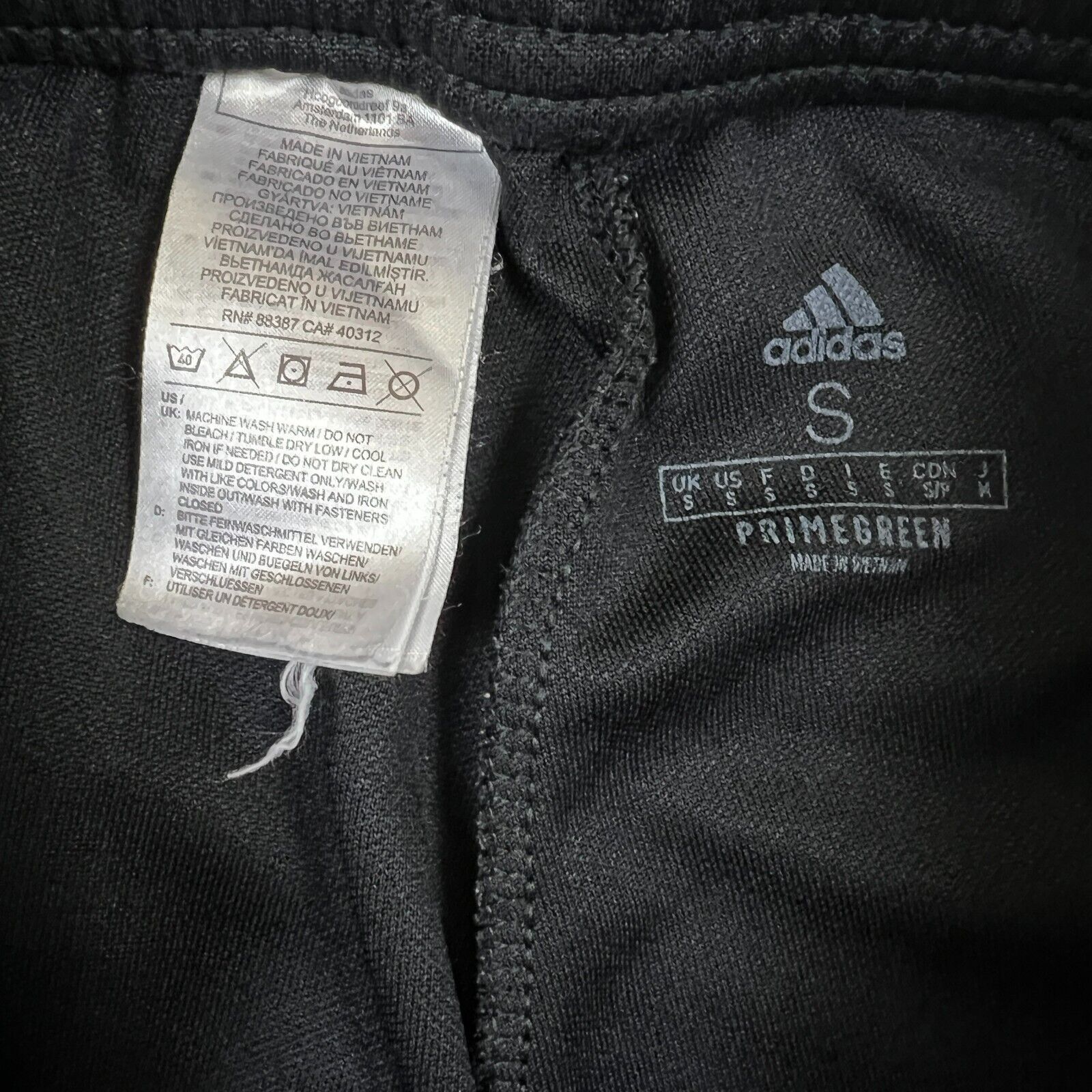 Adidas × Vintage Adidas Track Pants Small Stripes Spell Out Athletic Jogger Size US 26 / EU 42 - 6 Thumbnail
