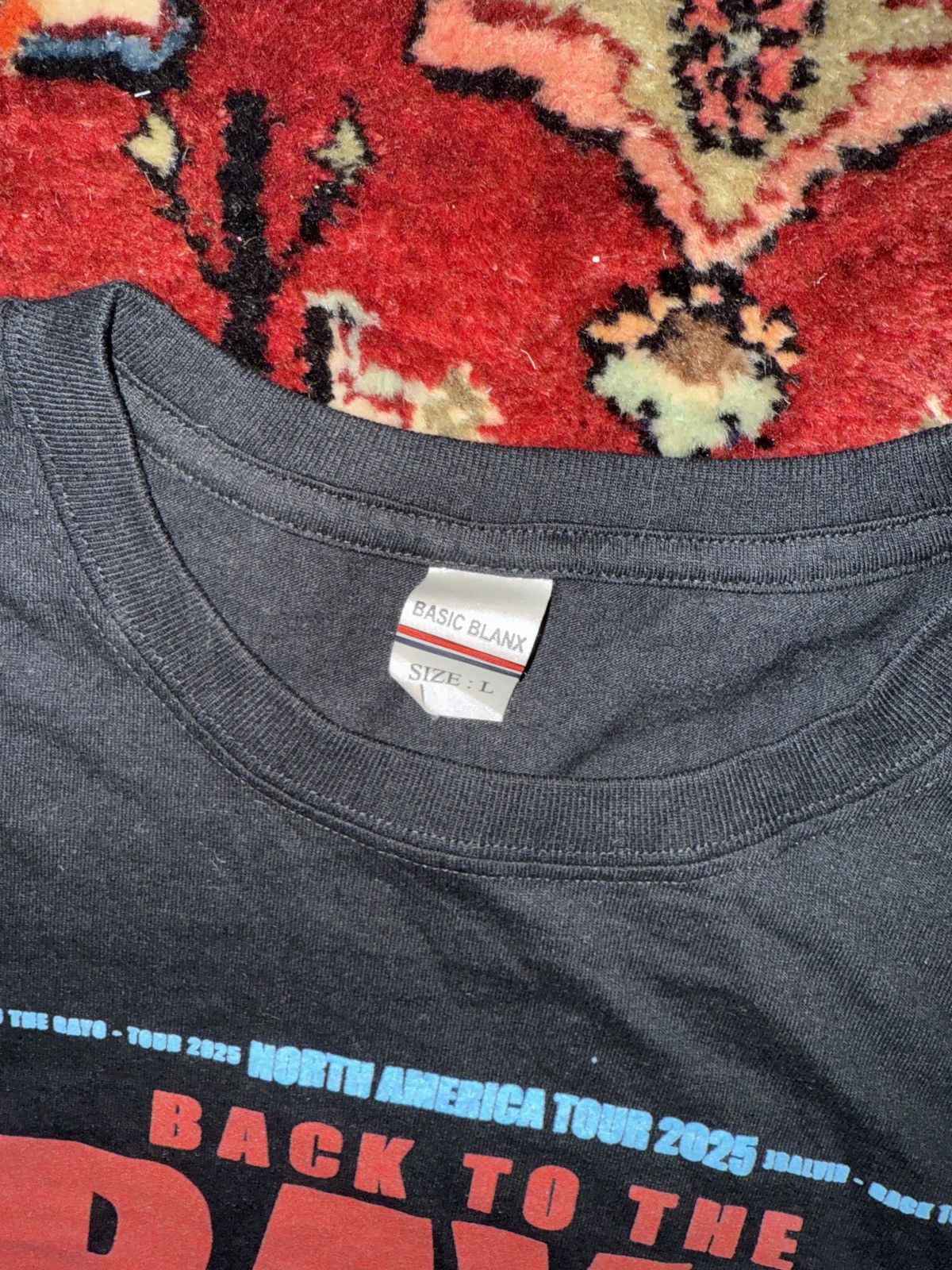 Band Tees J Balvin Back to the Rayo North America tour 2025 Size US L / EU 52-54 / 3 - 3 Thumbnail
