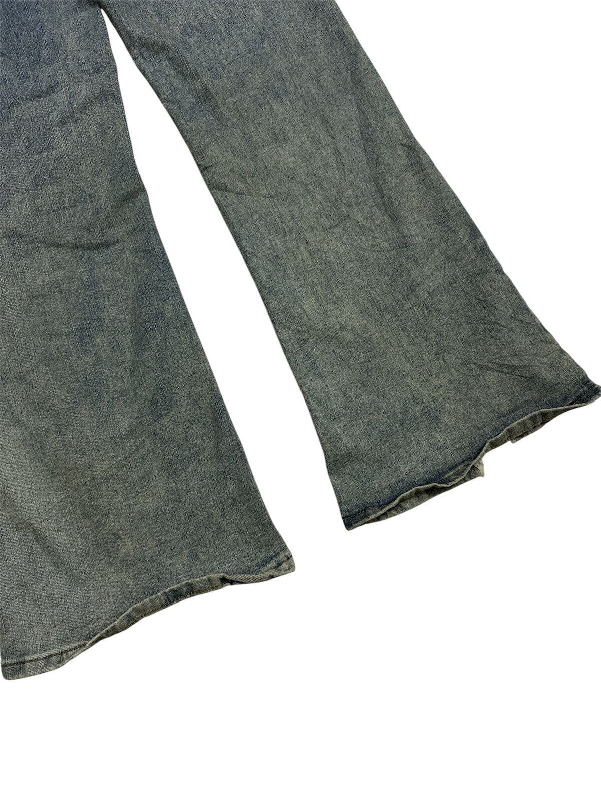 GOA 2000s Distressed Bondage Flare Y2K Goa Lgb Avant Garde Size US 31 - 8 Thumbnail