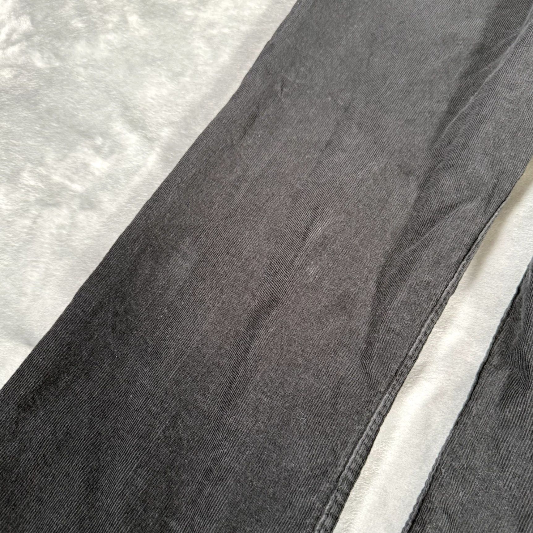 Mossimo VINTAGE Mossimo Corduroy Pants Mens 32x31 Straight Fit Black Size US 32 / EU 48 - 6 Thumbnail
