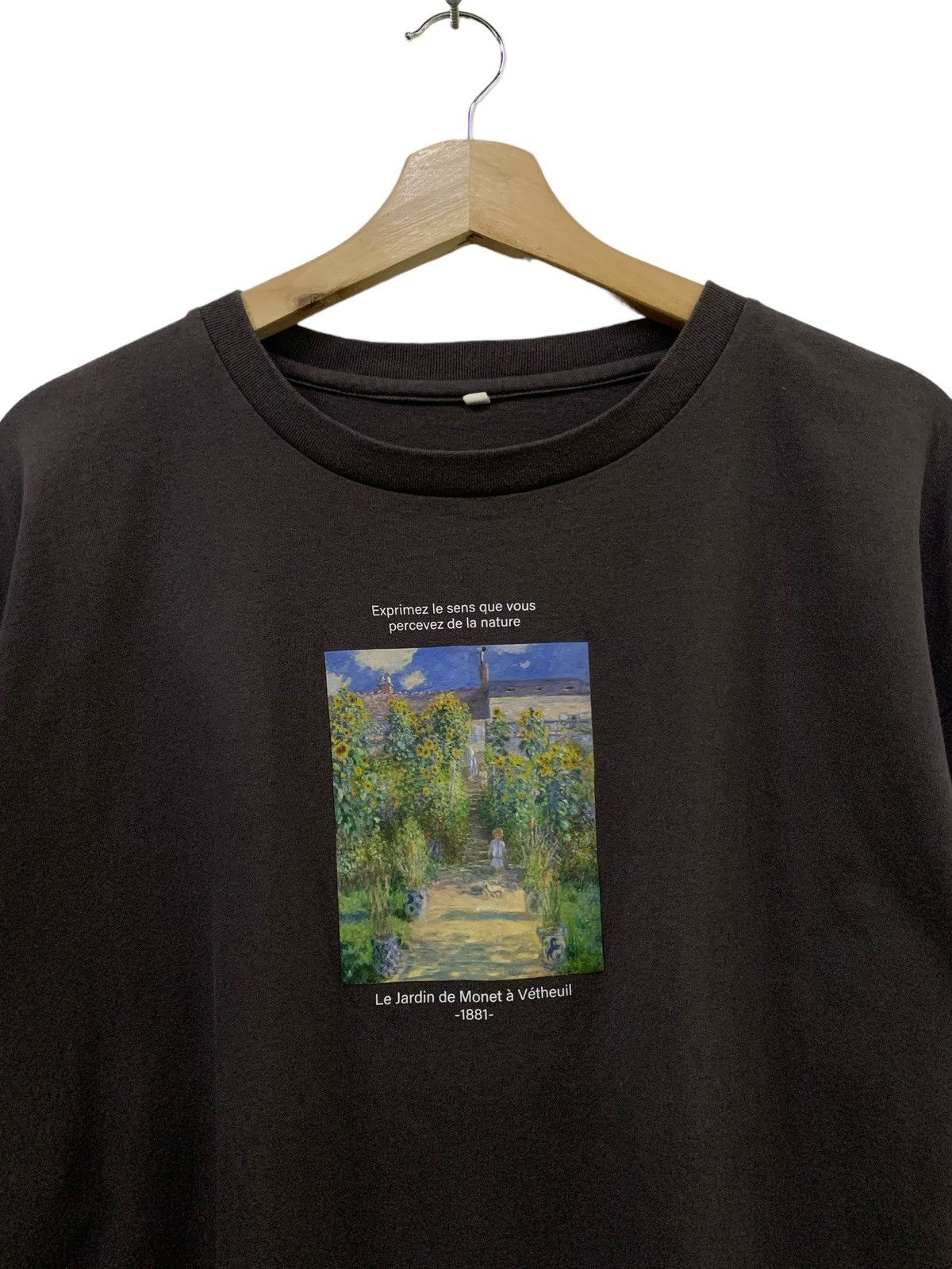 Monet × Vintage Vintage Claude Monet Artists Garden Vetheuil Memorial Tshirt Size US M / EU 48-50 / 2 - 2 Thumbnail