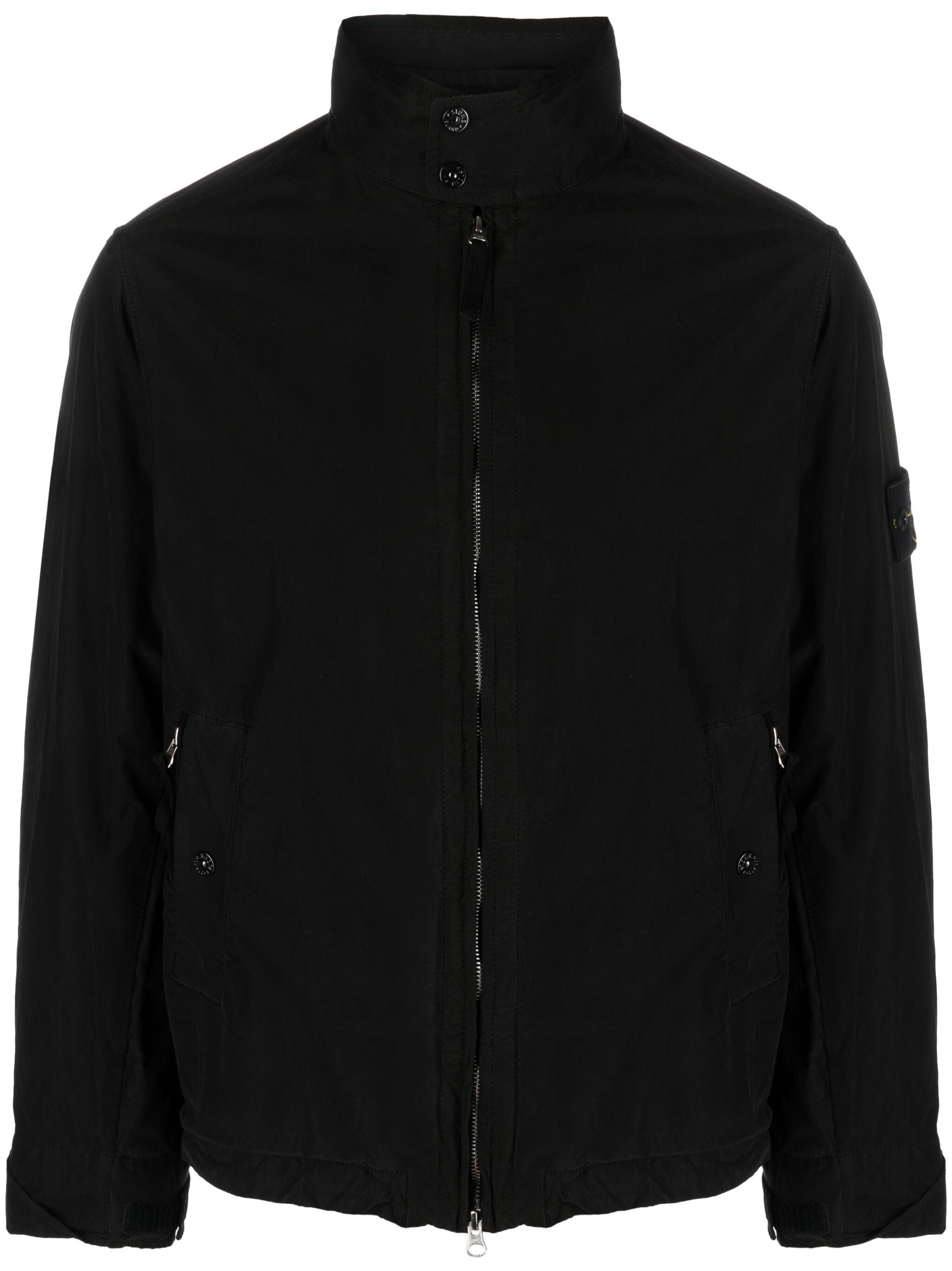 C.P. Company o1y1224 Logo Turtleneck Jacket in Black Size US M / EU 48-50 / 2 - 1 Thumbnail