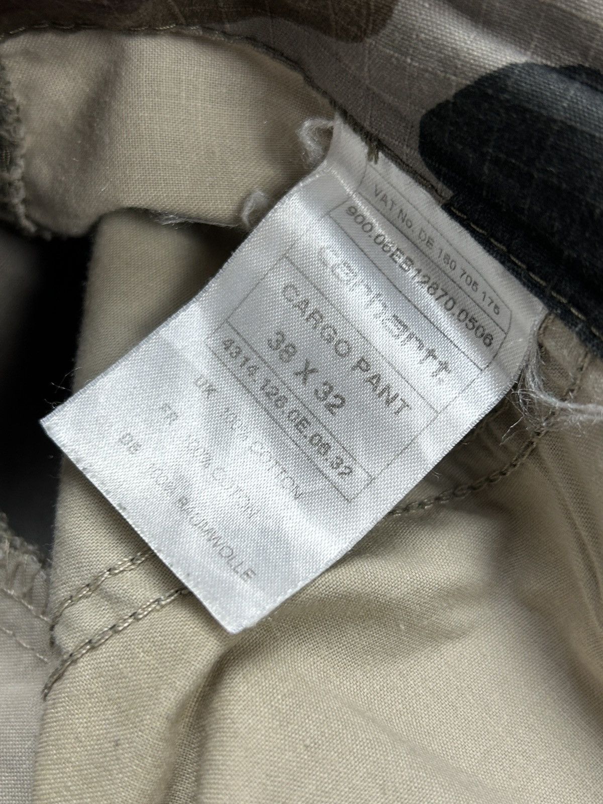 Carhartt Vintage Carhartt Camouflage Regular Cargo Pants 38 x 32 Size US 38 / EU 54 - 9 Thumbnail