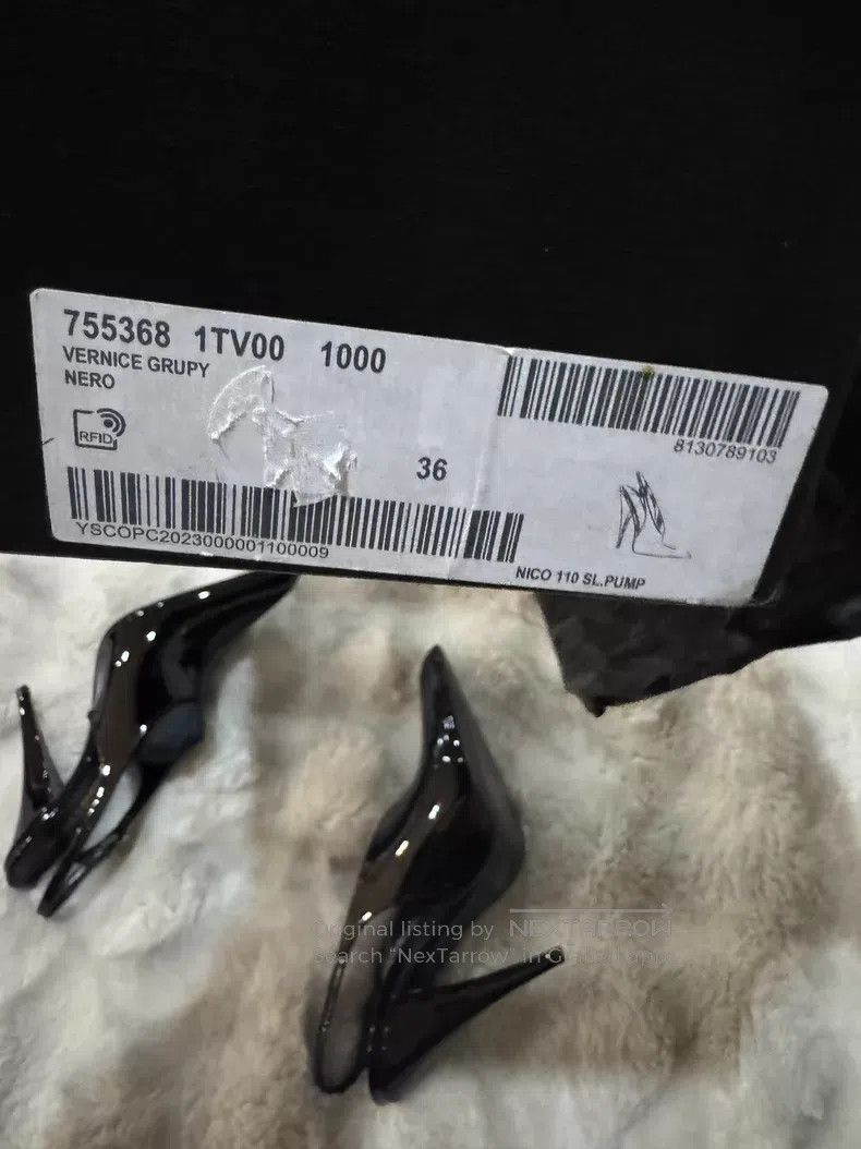 Saint Laurent Paris #REF! Size US 5.5 / IT 35.5 - 9 Thumbnail