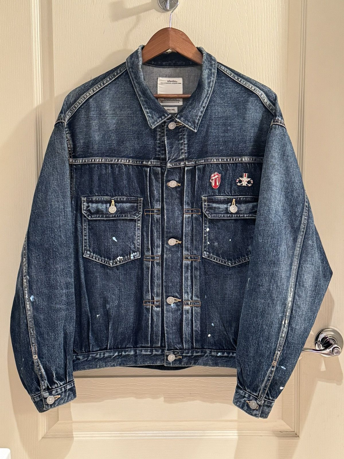 Visvim Visvim AW 23 Social Sculpture D1010 Denim Jacket Size US M / EU 48-50 / 2 - 1 Thumbnail