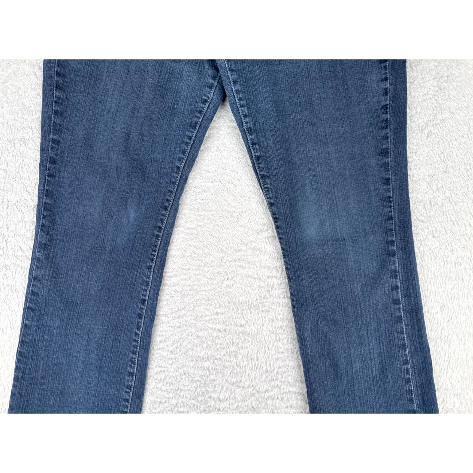 Vintage Chicos Jeans Women Blue Denim Bootcut 0 S 26x28 Mid Rise Cotton Blend Stretch Regular 5-Pocket Design Size 25" / US 0 / IT 36 - 3 Thumbnail