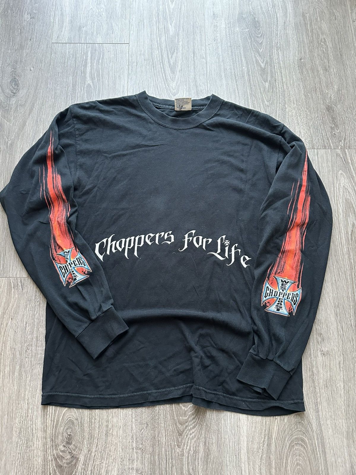 West Coast Choppers Westcoast Choppers Chrome hearts Longsleeve vintage Size US L / EU 52-54 / 3 - 2 Thumbnail