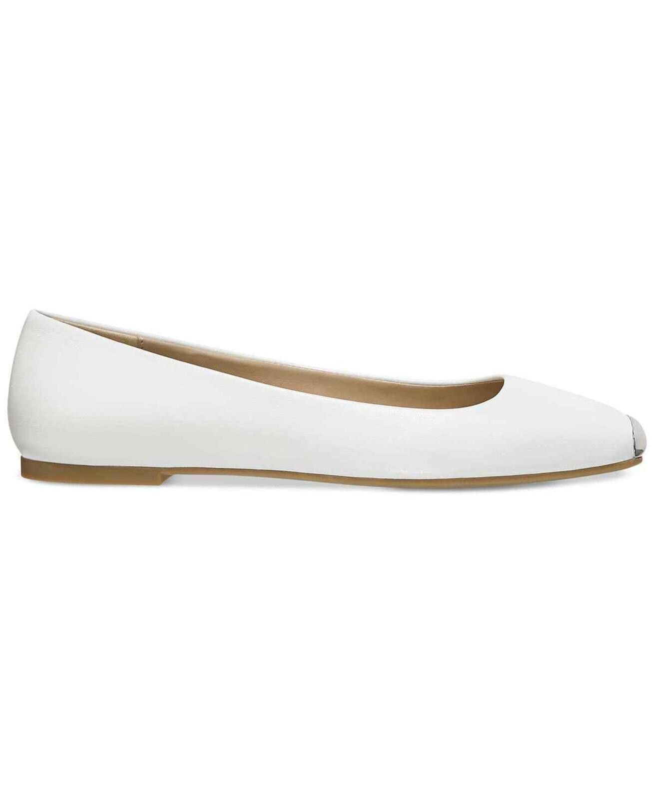 Alfani Alfani Women's White Step N Flex Neptoon Square Toe Flats Size US 6.5 / IT 36.5 - 2 Thumbnail