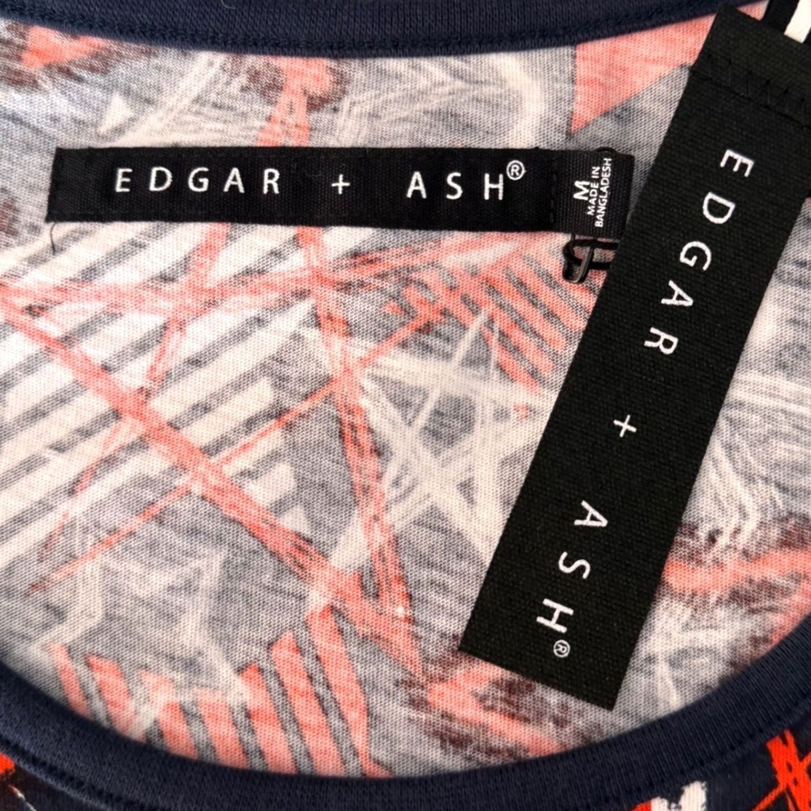 ASH NWT Edgar + Ash Mens M Patriotic Tank Top Star Print Graphic Blue Cotton Sleeve Sleeveless Summer Beachwear Size US M / EU 48-50 / 2 - 3 Thumbnail