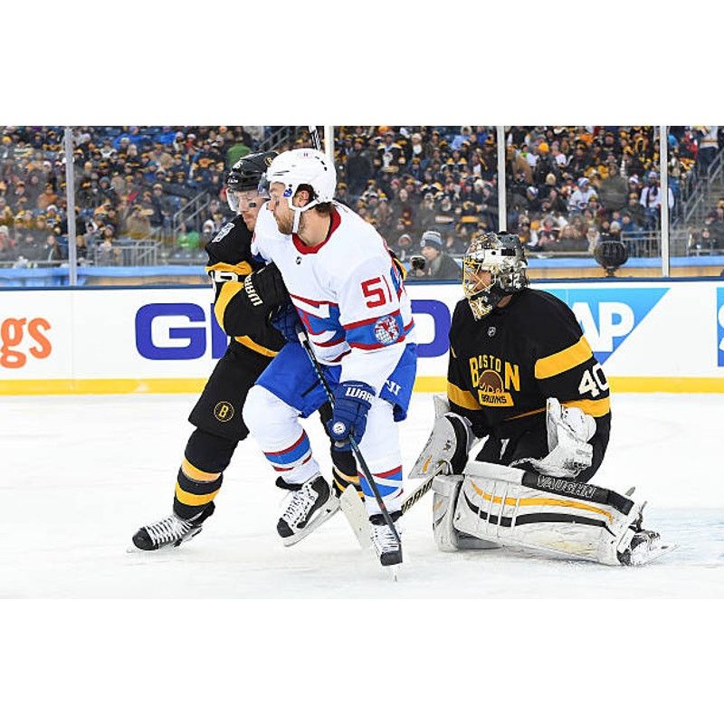 NHL × Reebok Boston Bruins 2016-2017 jersey Sweater M 3rd blk gold NHL Size US M / EU 48-50 / 2 - 11 Thumbnail