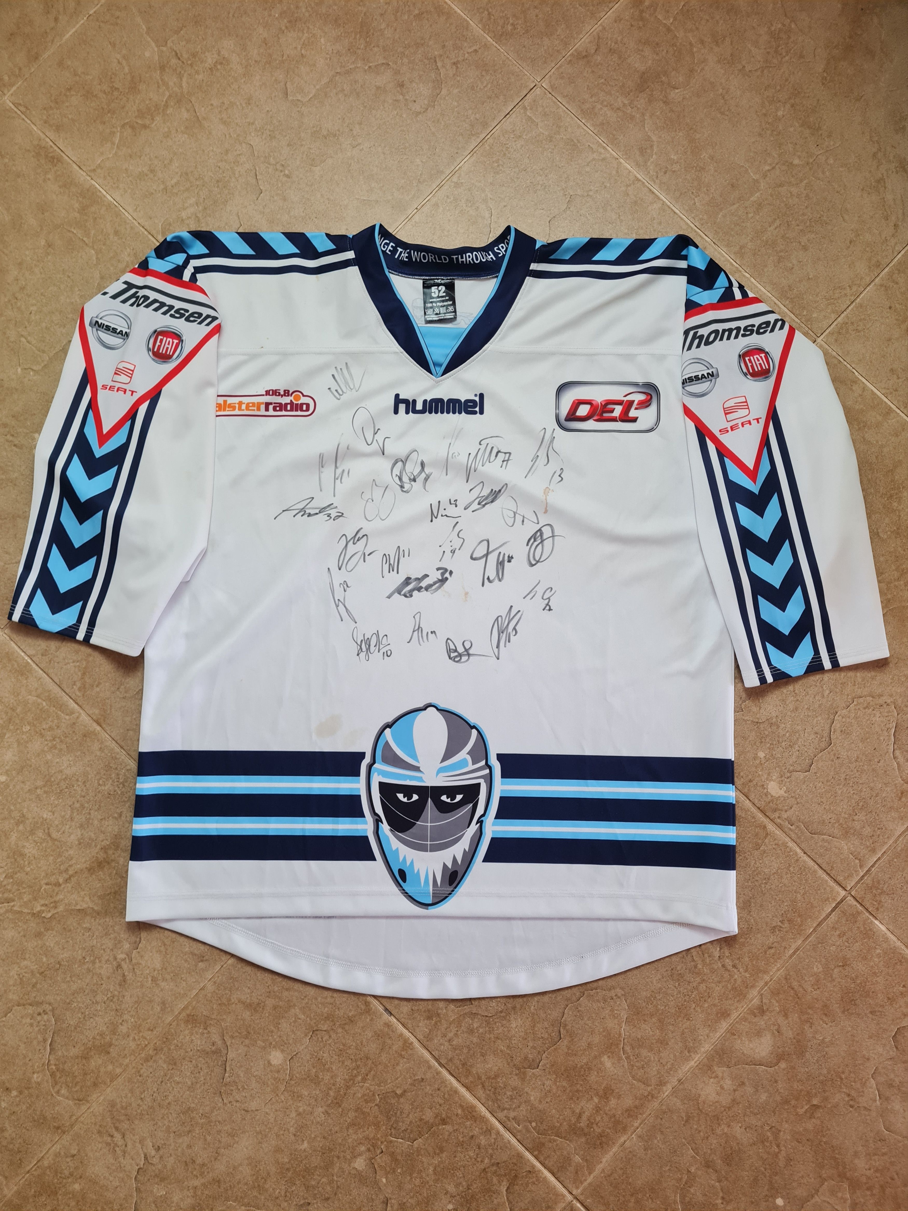 Other HAMBURG FREEZERS Humeel Shirt Maglia Camiseta kit Hockey Size US XXL / EU 58 / 5 - 1 Thumbnail