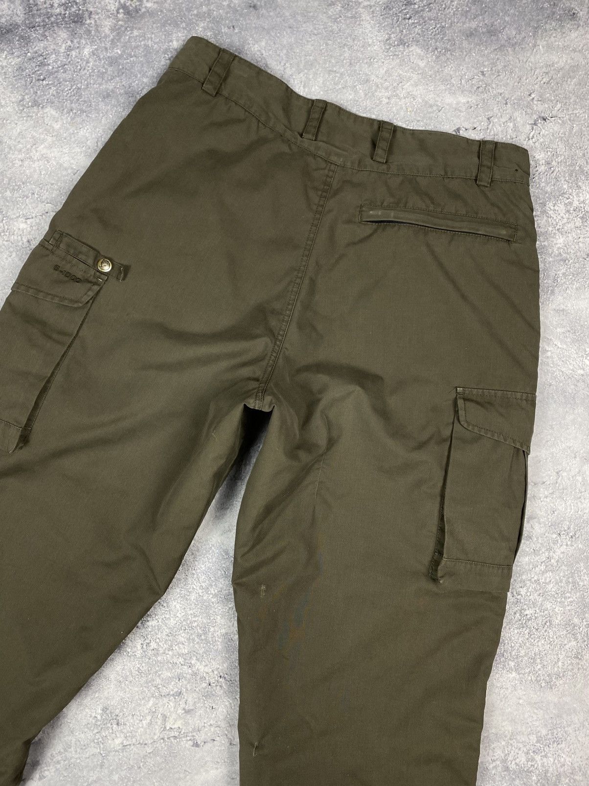 Fjallraven Fjallraven Barents Pro G-1000 Cargo Hiking Pants Brown Size US 34 / EU 50 - 17 Thumbnail
