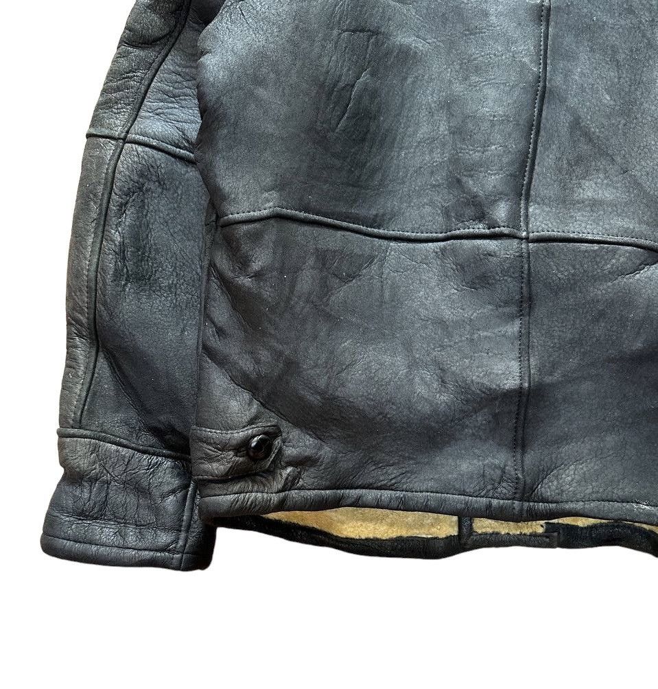 Vintage Roberto Massini Shearling Leather Jacket Size US M / EU 48-50 / 2 - 13 Thumbnail