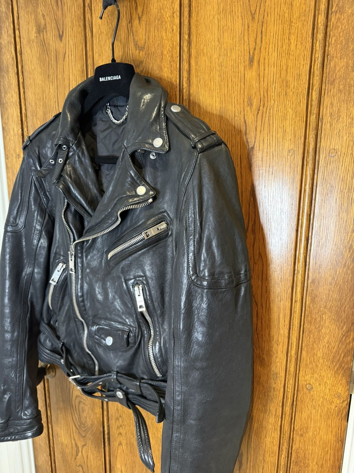 Burberry Prorsum SS11 Burberry Prorsum Burberry Bailey biker leather jacket Size US M / EU 48-50 / 2 - 13 Thumbnail