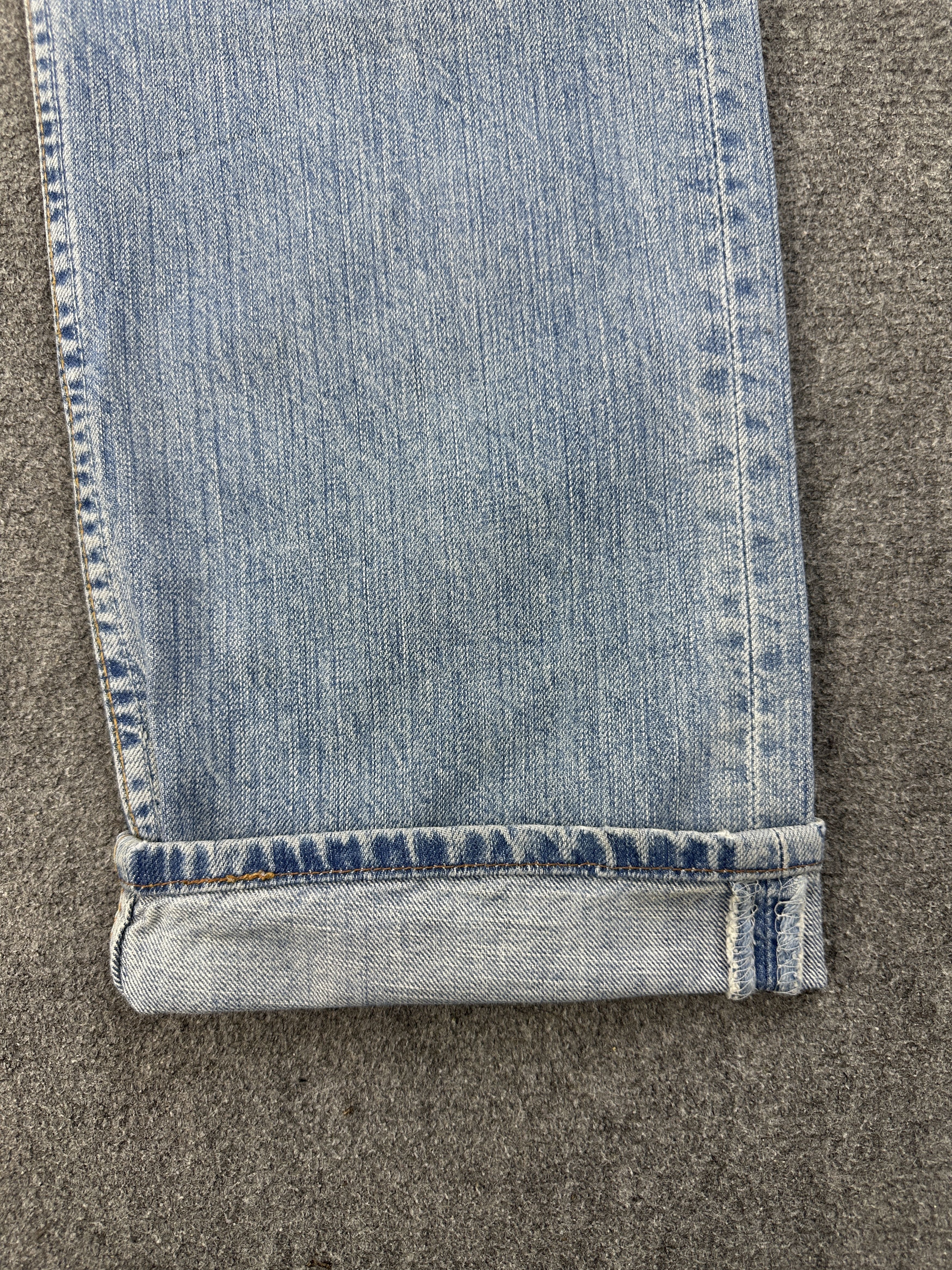 Levi's Vintage Distressed Levis 501 Faded Blue Jeans 32x32 S0046 Size US 32 / EU 48 - 13 Thumbnail