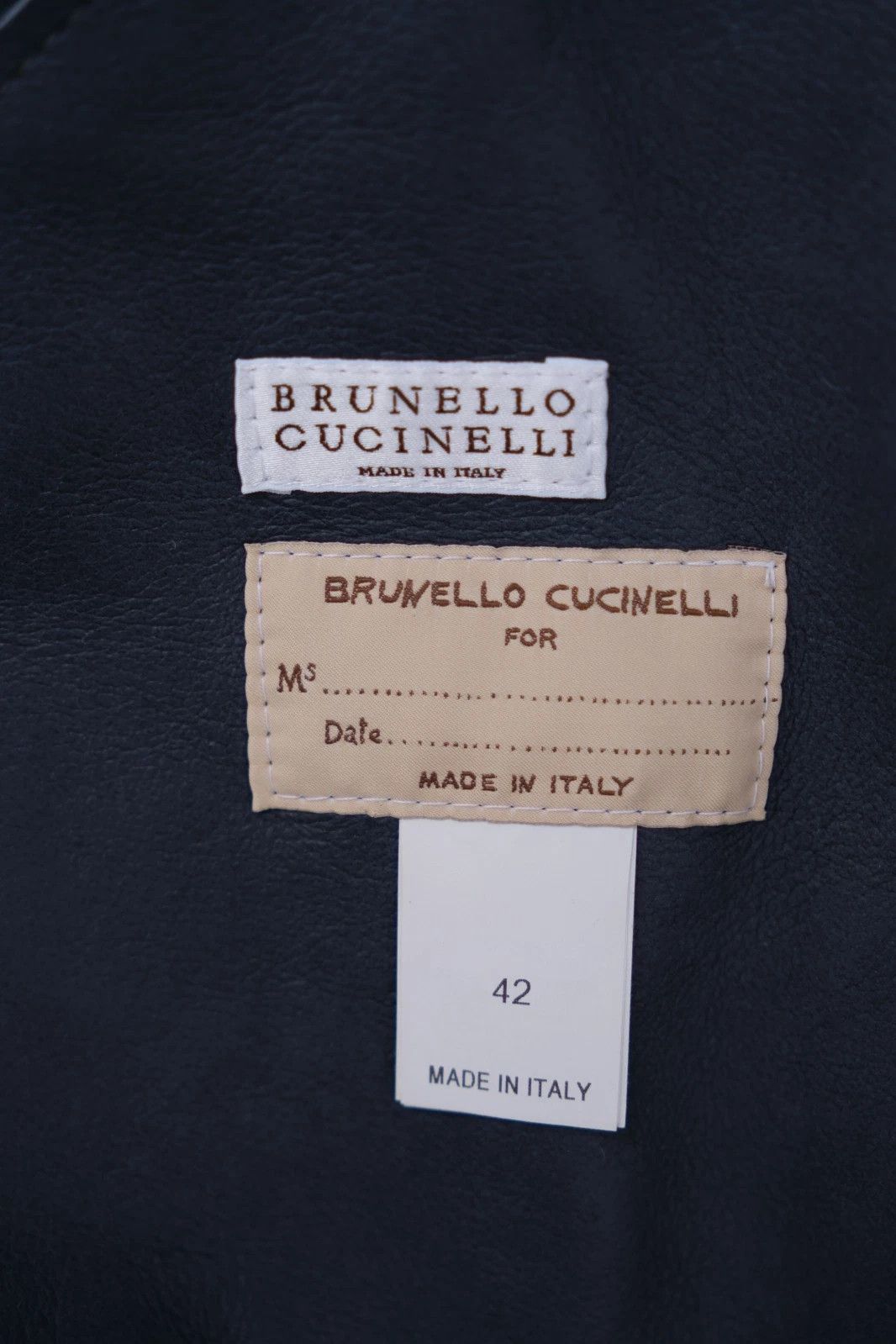 Brunello Cucinelli New Brunello Cucinelli Trucker Jacket Shearling IT 42 US 6 M Size M / US 6-8 / IT 42-44 - 9 Thumbnail