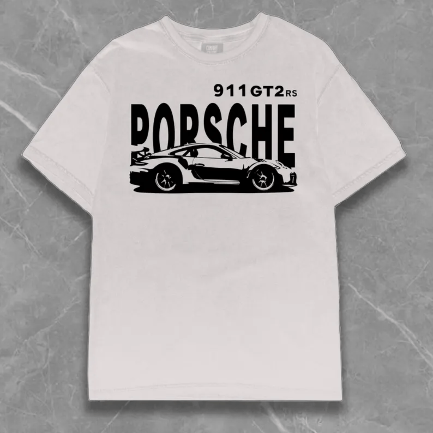 Porsche Design × Vintage Car Shirt, P.o.r.s.c.h.e Shirt, 911 GT2 RS Shirt, 911 Shirt Size US L / EU 52-54 / 3 - 1 Thumbnail