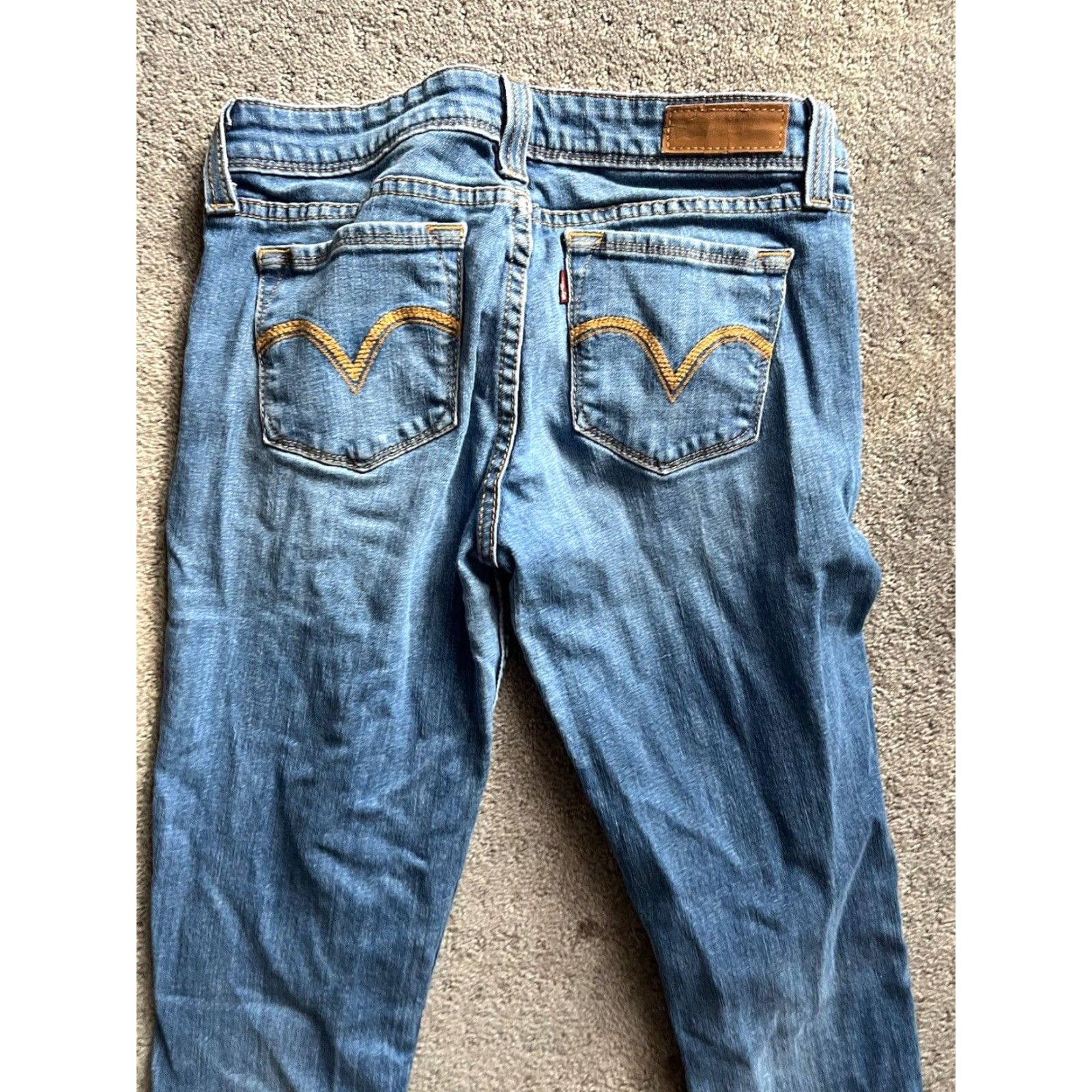 Denime LEVIS Demi Curve Classic Skinny WOMENS DENIM JEANS SIZE 7/28 Size 28" / US 6 / IT 42 - 4 Thumbnail