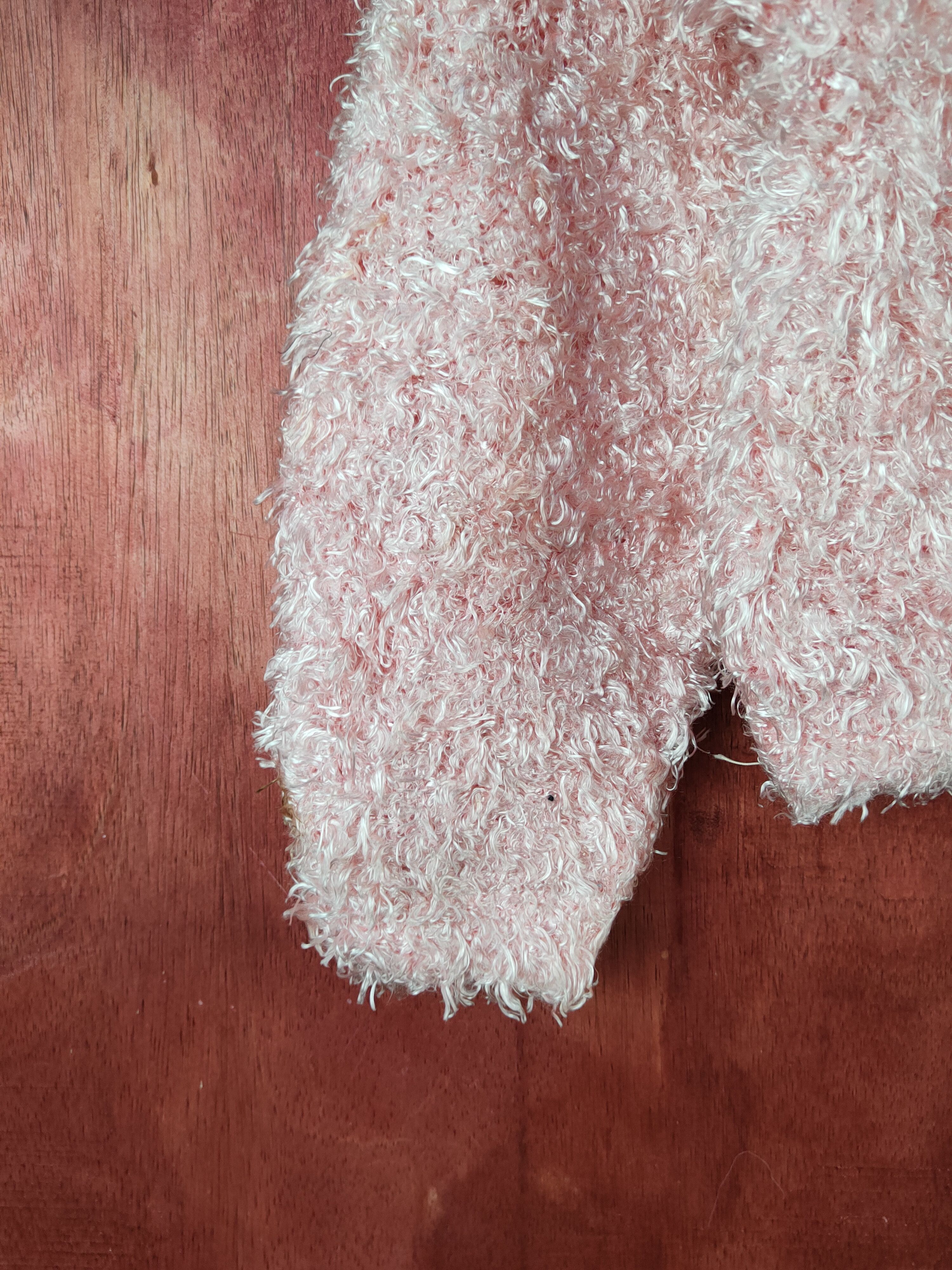 Japanese Brand × Vintage Artists Design by Japanese Brand Pink Fur Mohair Knitwear Size M / US 6-8 / IT 42-44 - 4 Thumbnail