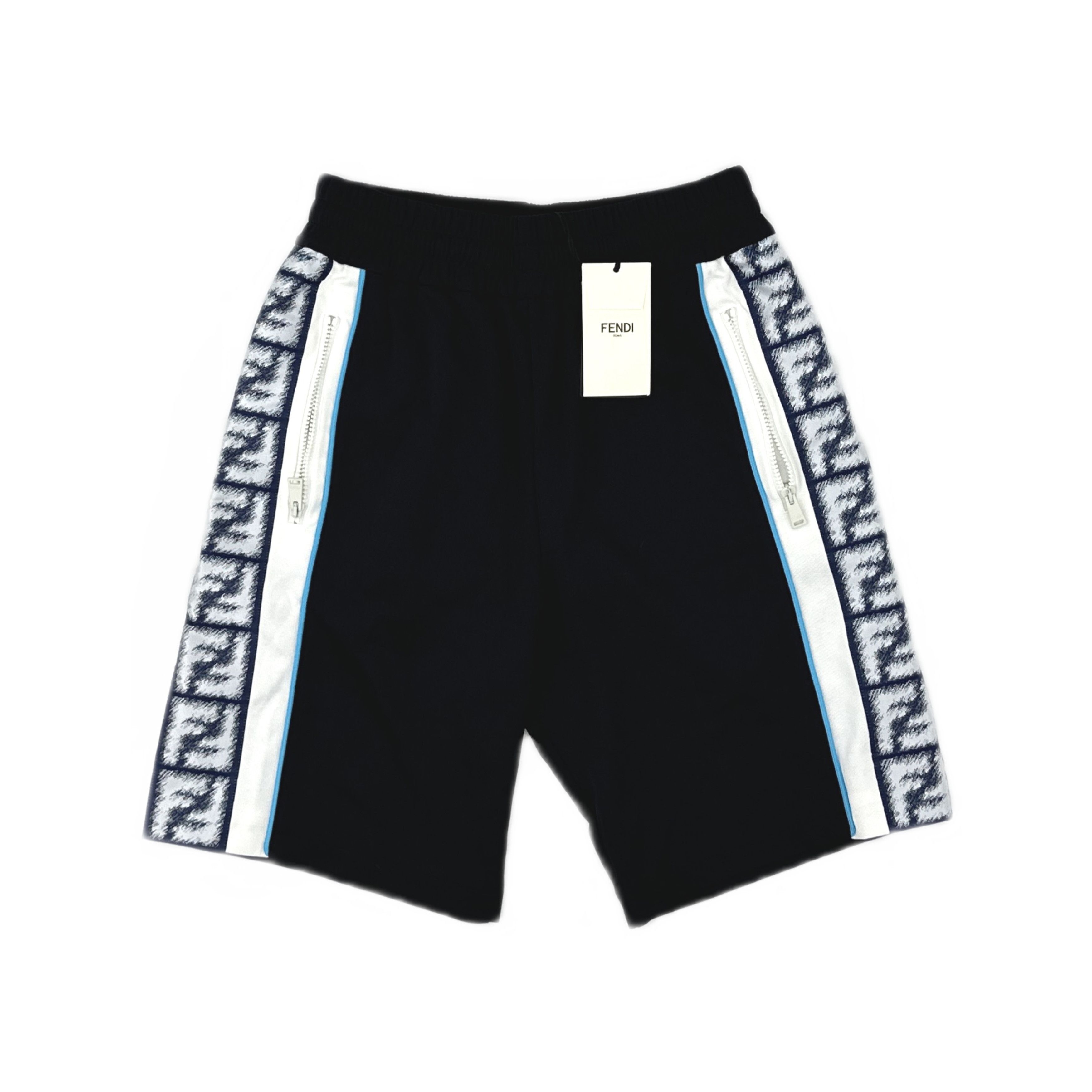 Fendi Fendi FF Logo Stripe Shorts Size S Size US 30 / EU 46 - 1 Thumbnail